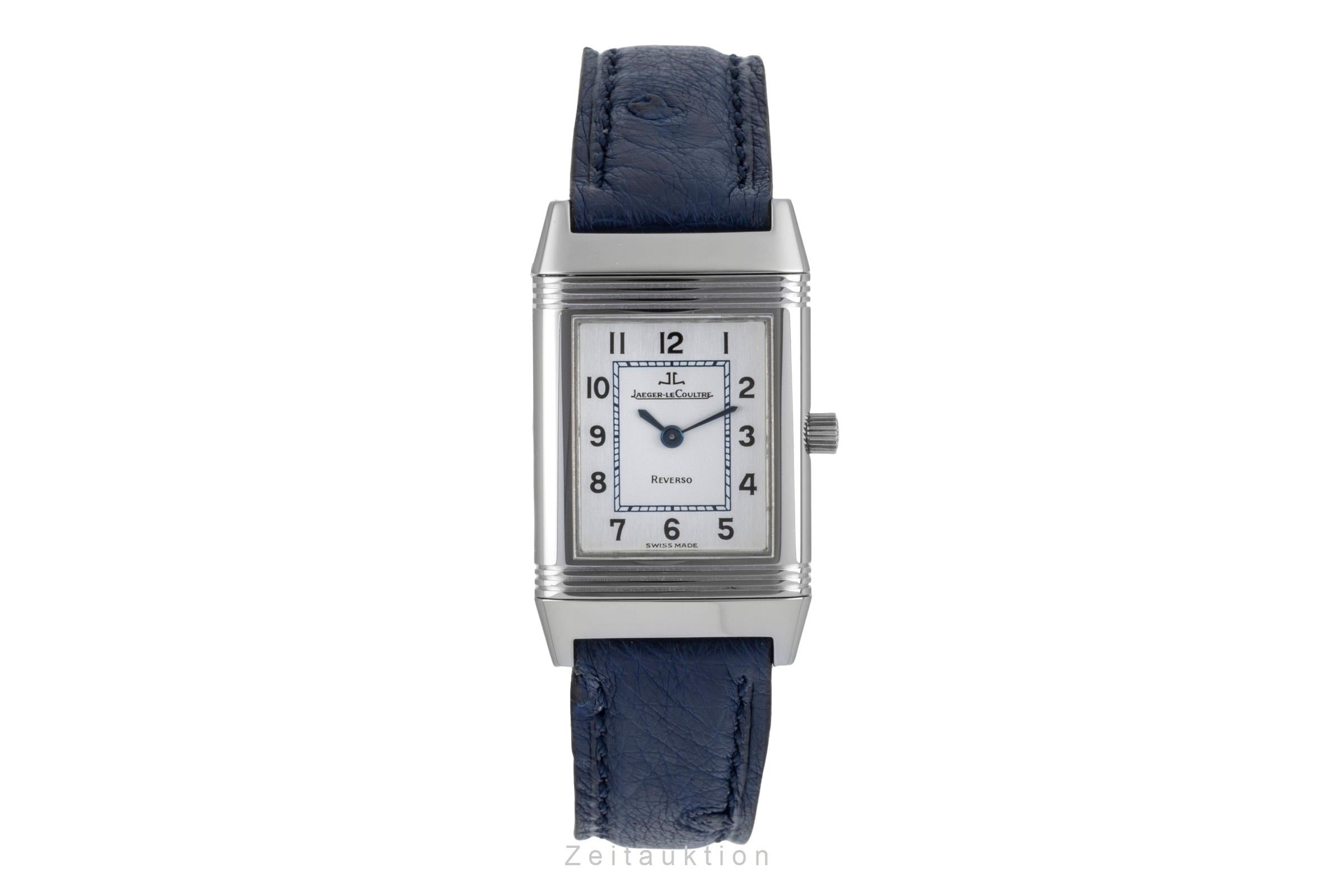 Jaeger LeCoultre Reverso acciaio quarzo orologio da donna 260.8.08 LP: 5850EUR  [2506752]
