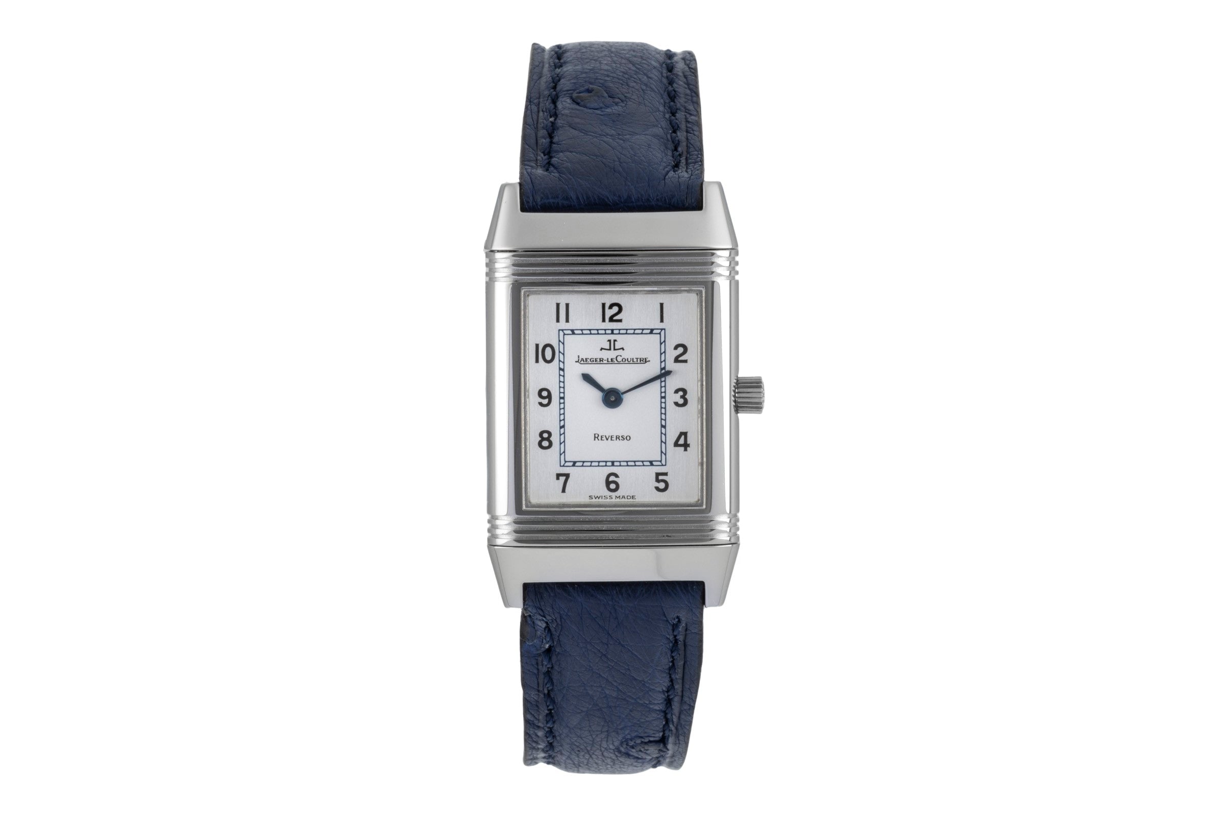 Jaeger LeCoultre Reverso Classique Edelstahl Damenuhr Ref. 260.8.08 Klassiker [2506752]