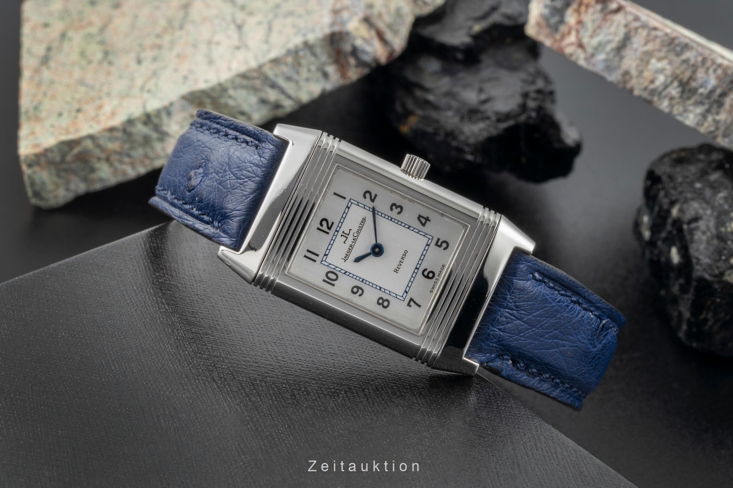 Jaeger LeCoultre Reverso acciaio quarzo orologio da donna 260.8.08 LP: 5850EUR  [2506752]