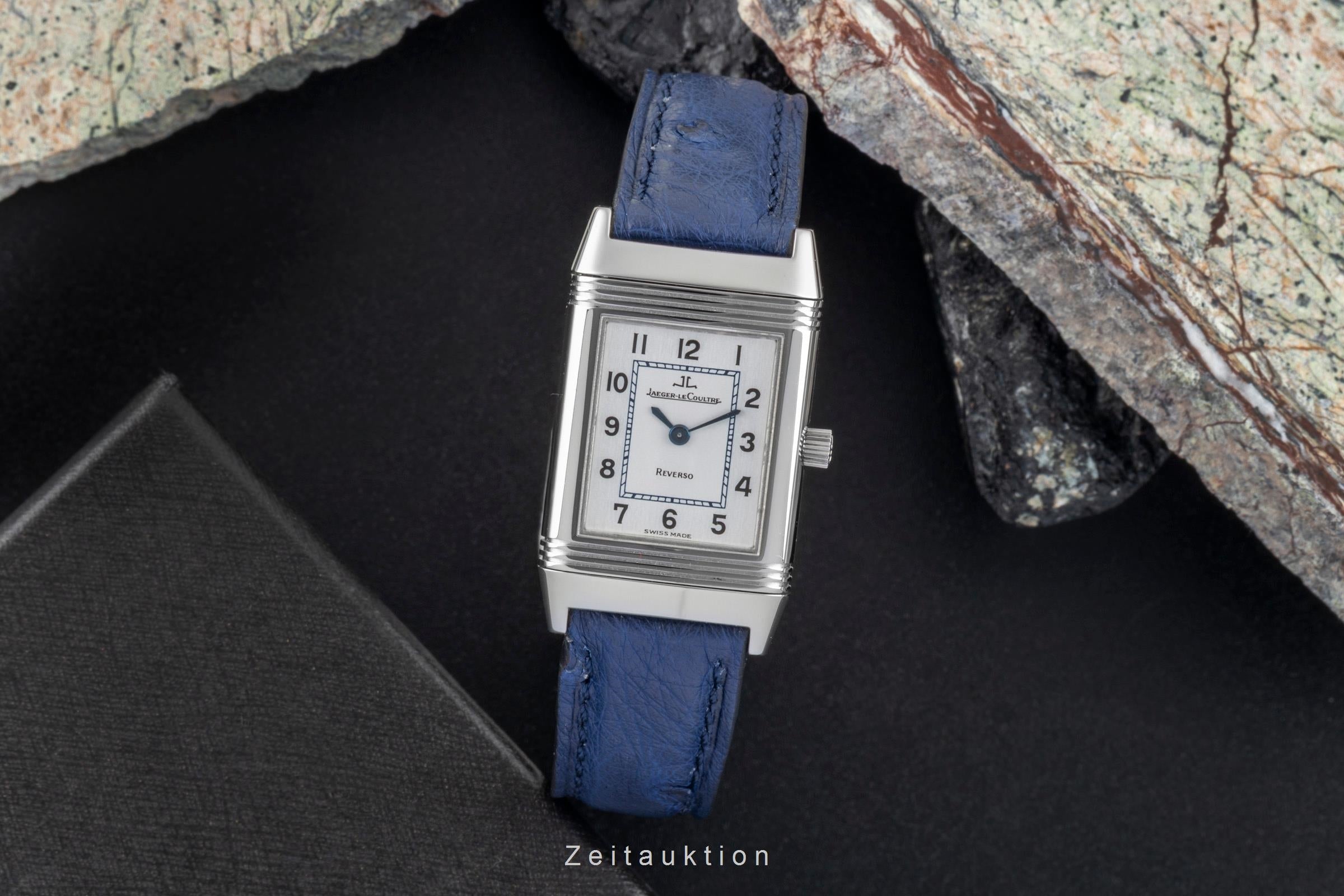 Jaeger LeCoultre Reverso acciaio quarzo orologio da donna 260.8.08 LP: 5850EUR  [2506752]