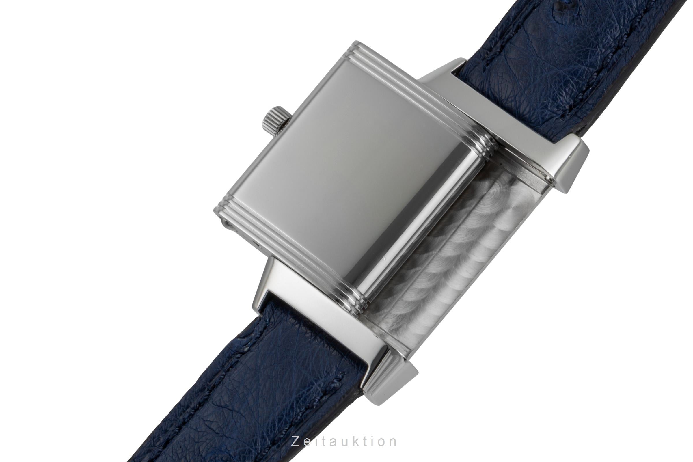 Jaeger LeCoultre Reverso acciaio quarzo orologio da donna 260.8.08 LP: 5850EUR  [2506752]