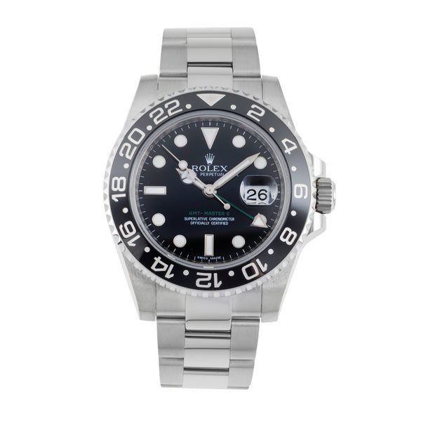 Rolex GMT-Master II acier automatique montre pour hommes 116710LN	  [2506754]