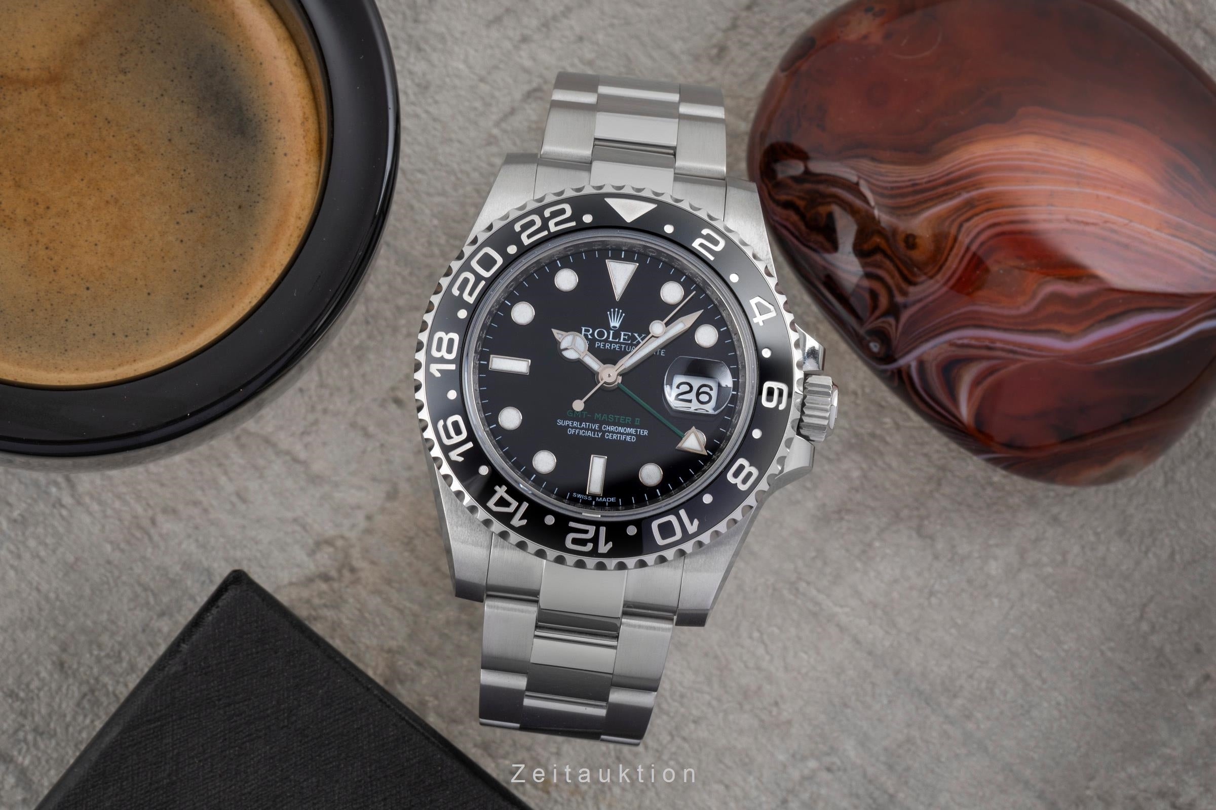 Rolex GMT-Master II acier automatique montre pour hommes 116710LN	  [2506754]