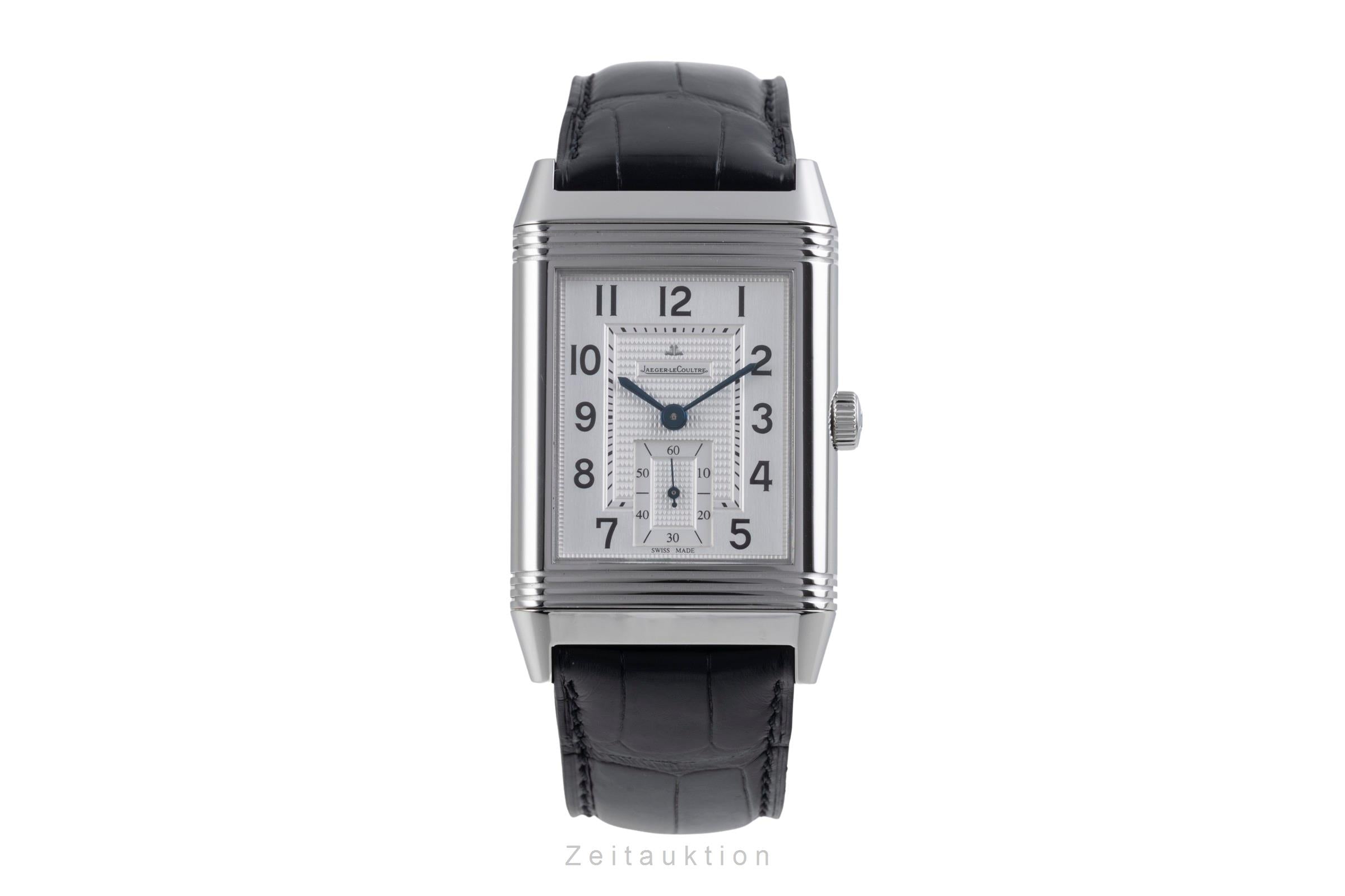 Jaeger LeCoultre Reverso acciaio carica manuale orologio da uomo Q3738420, 273.8.04  [2506755]