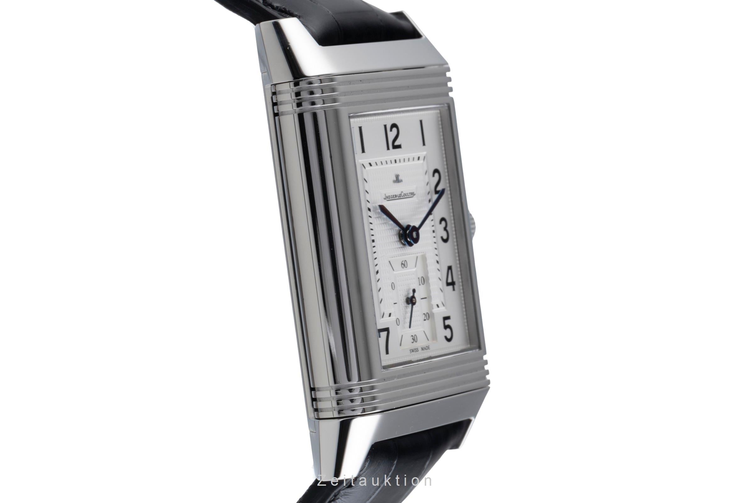 Jaeger LeCoultre Reverso acciaio carica manuale orologio da uomo Q3738420, 273.8.04  [2506755]