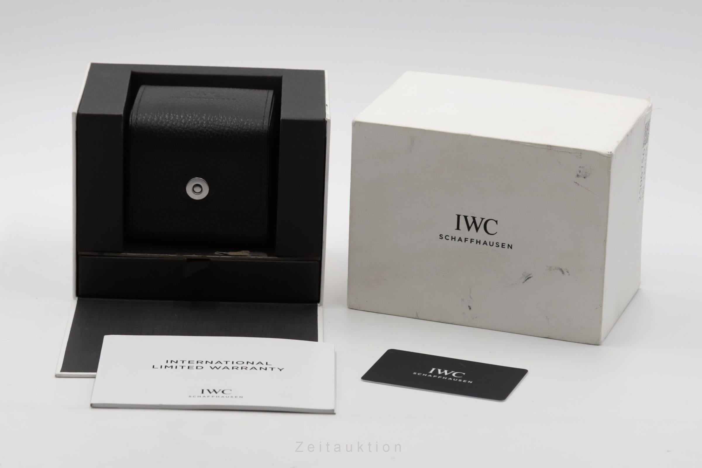 IWC Portugieser chronographe acier automatique montre pour hommes IW371606 LP: 9100EUR  [2506756]