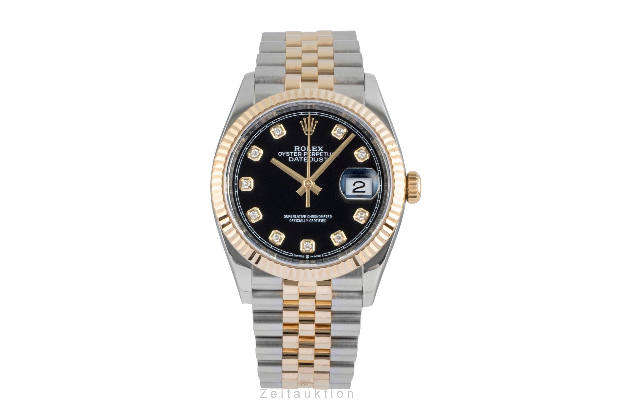 Rolex Datejust acier / or  automatique montre pour hommes 126233  [2506757]