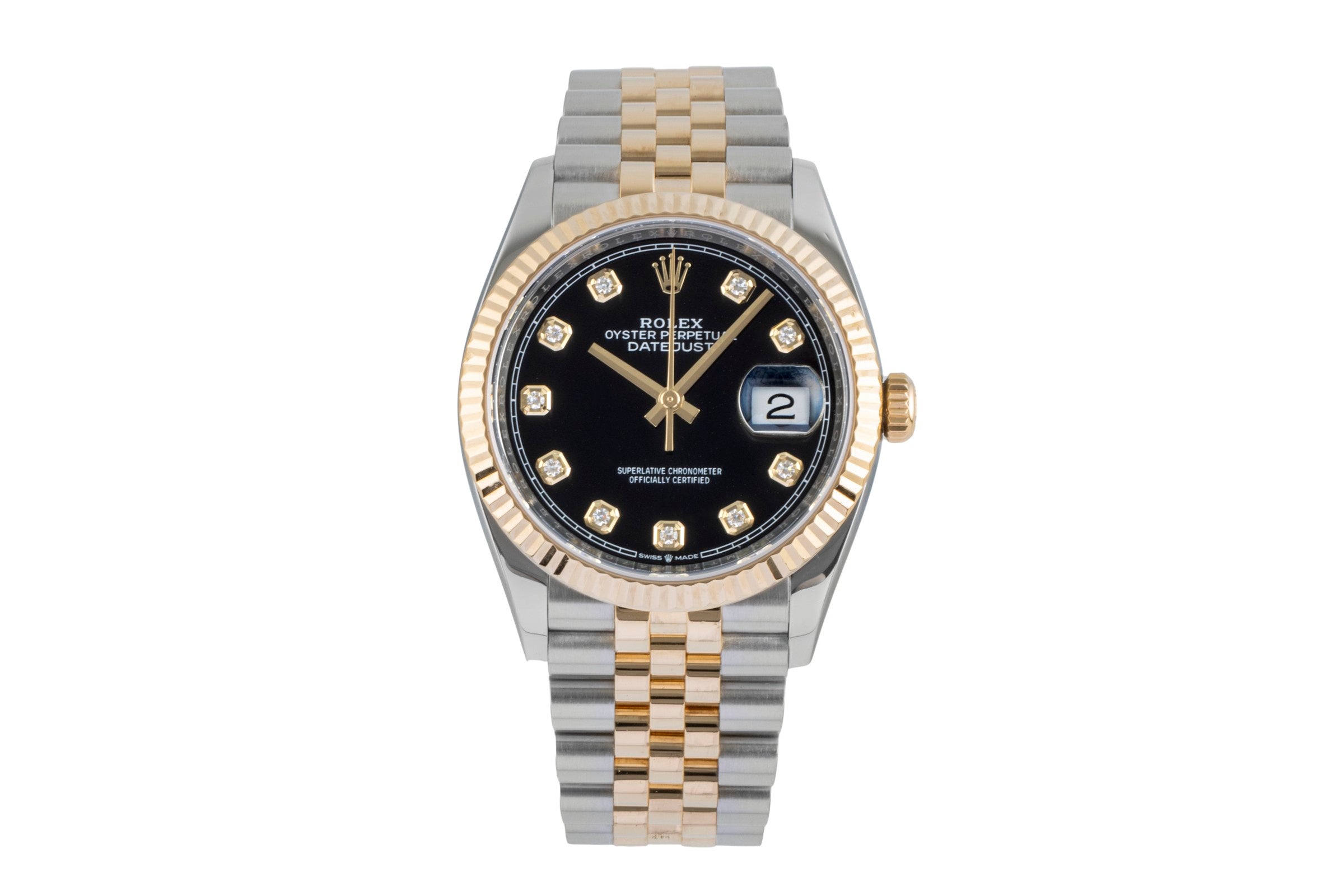 Rolex Datejust acier / or  automatique montre pour hommes 126233  [2506757]