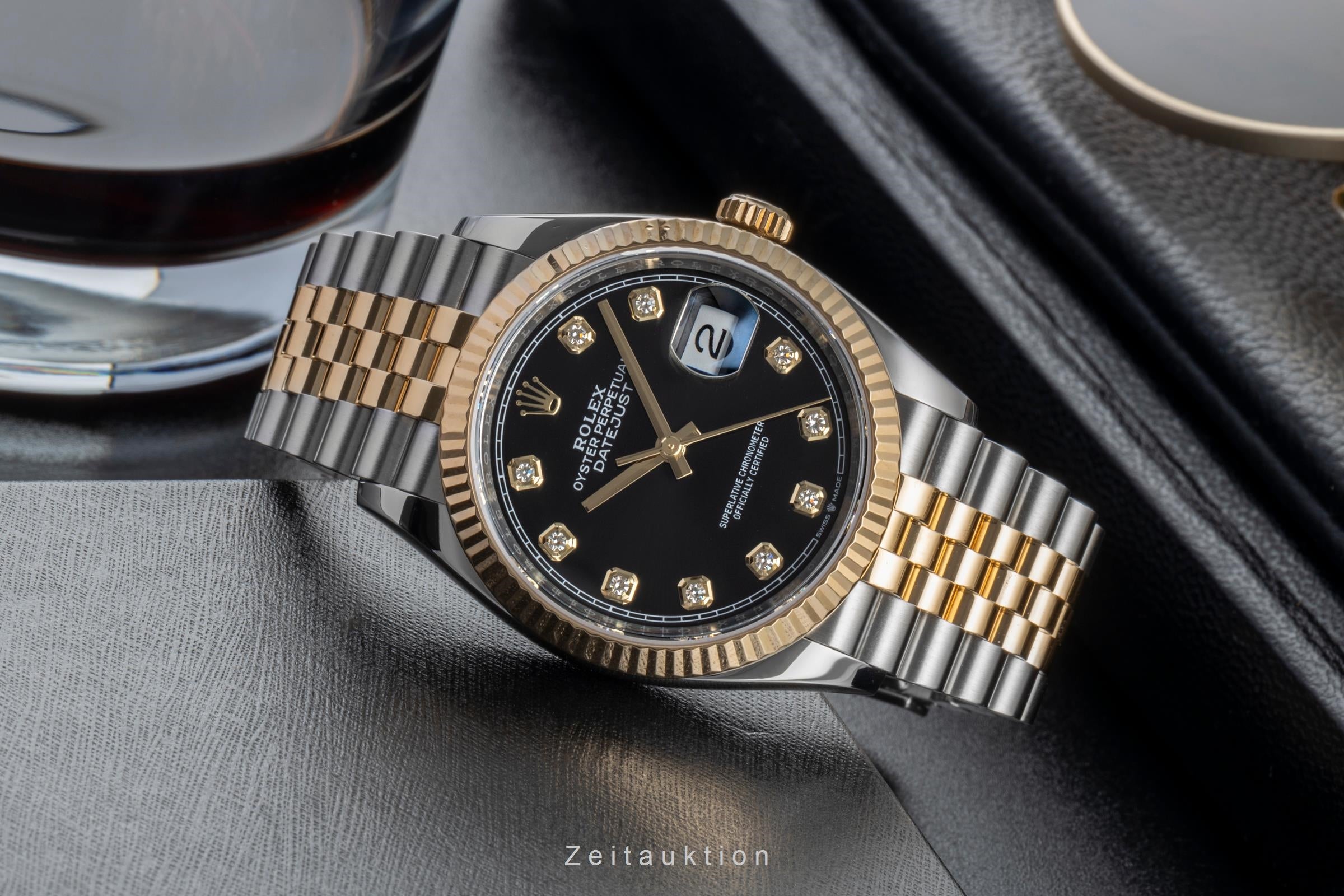 Rolex Datejust acier / or  automatique montre pour hommes 126233  [2506757]