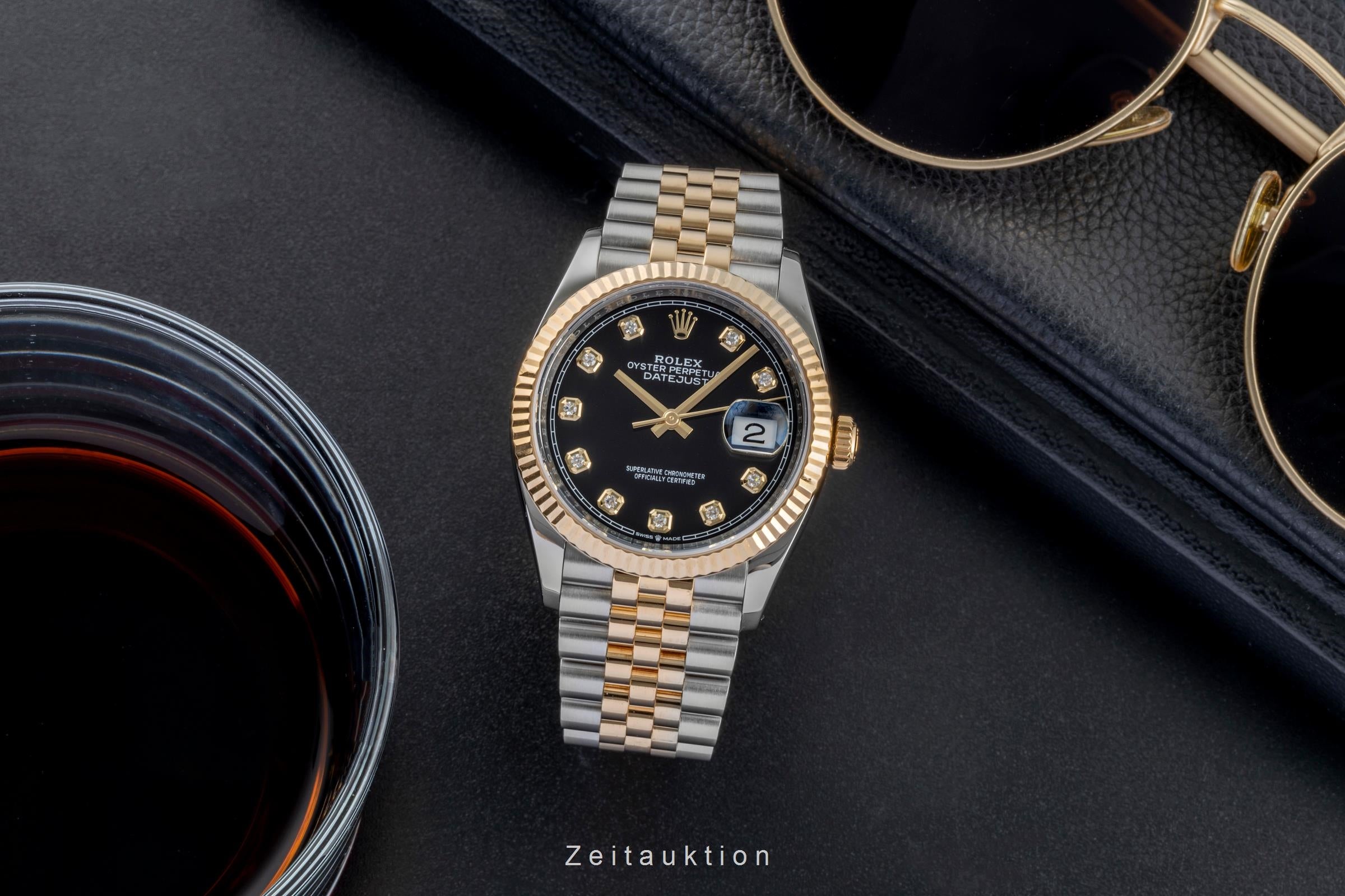 Rolex Datejust acier / or  automatique montre pour hommes 126233  [2506757]