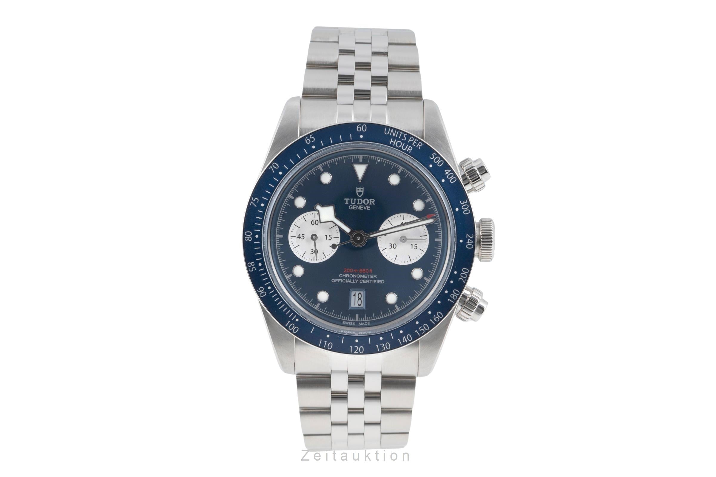 Tudor Black Bay chronographe acier automatique montre pour hommes 79360B-0002  [2506759]