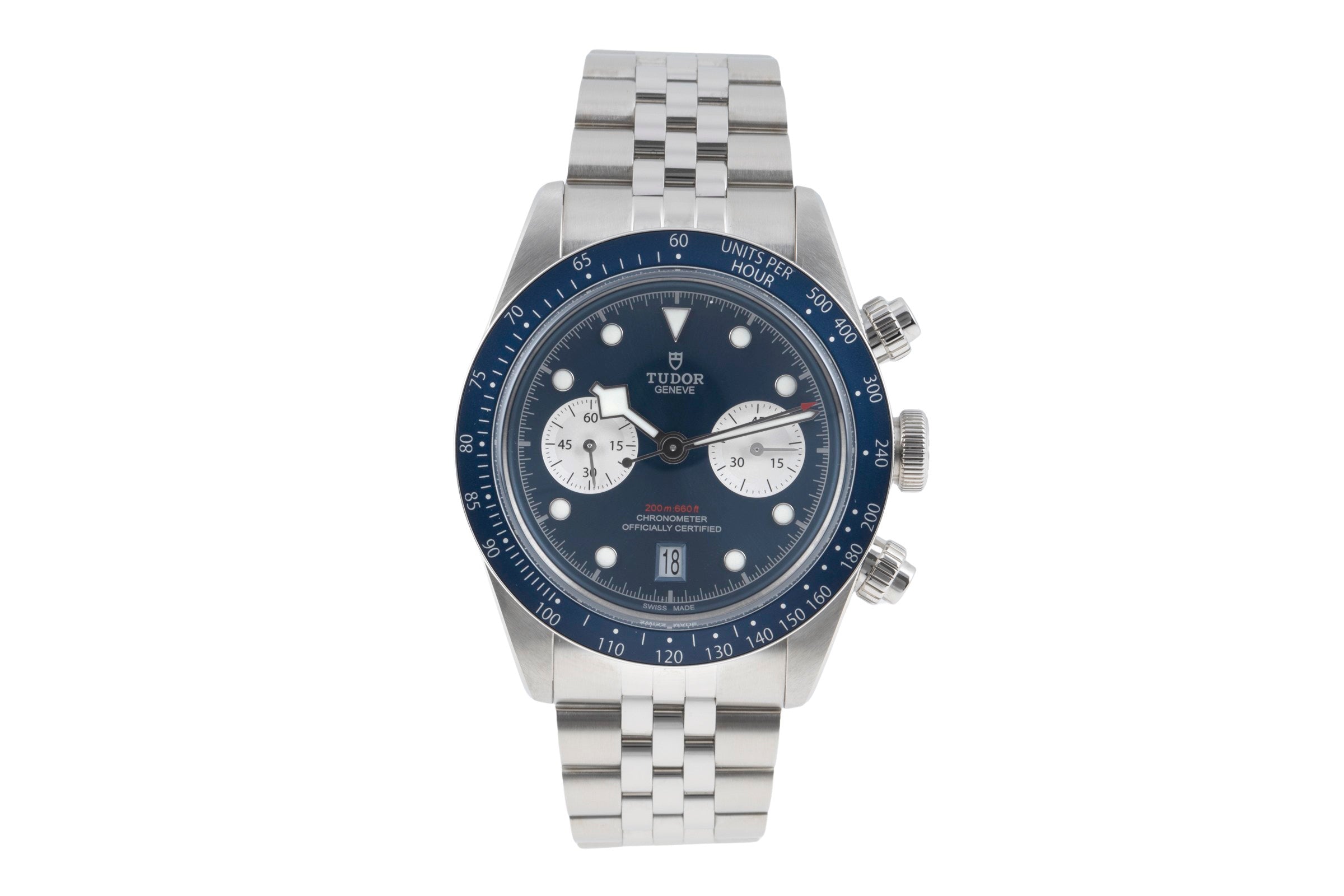 Tudor Black Bay chronograph steel automatic men's watch 79360B-0002  [2506759]