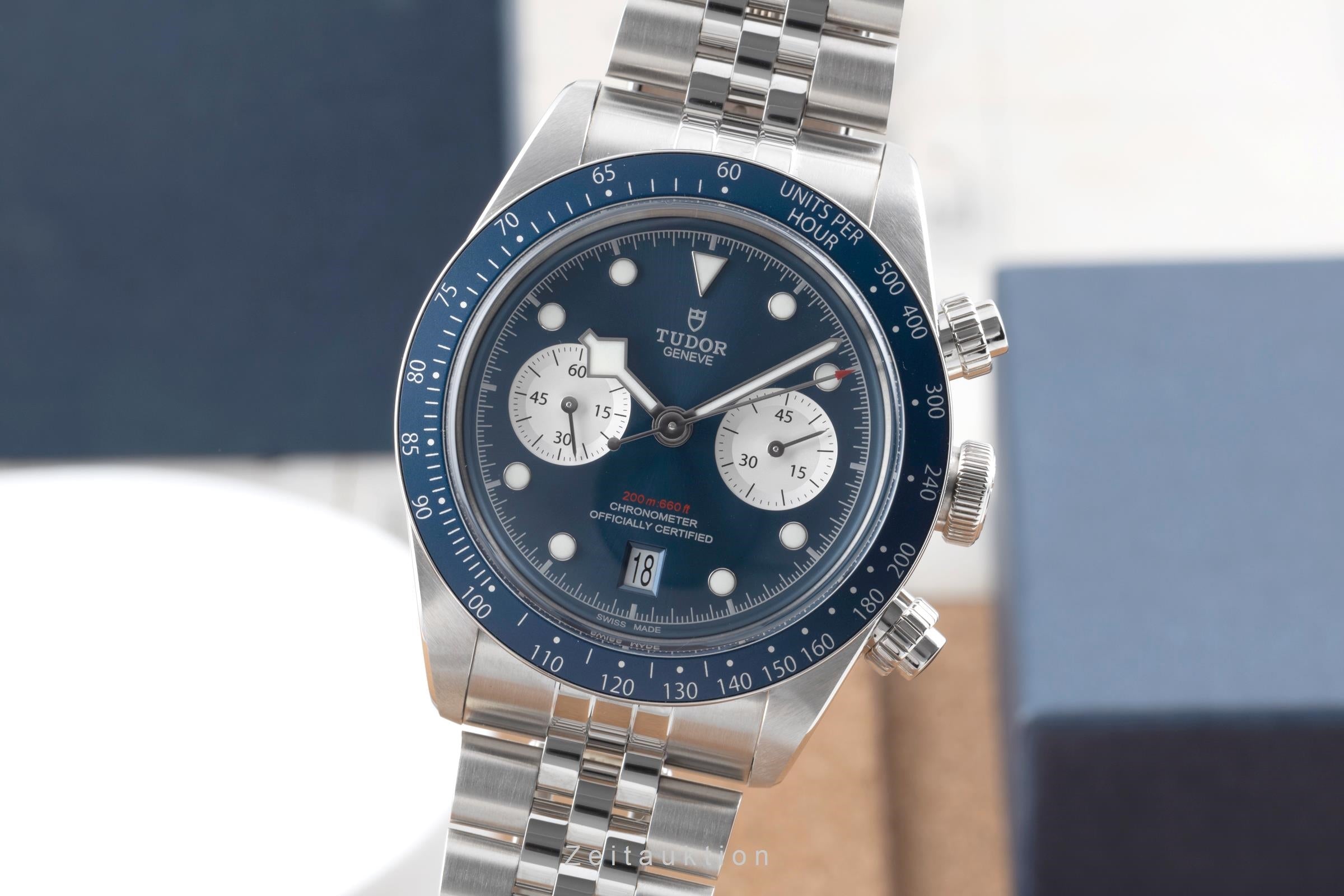 Tudor Black Bay chronograph steel automatic men's watch 79360B-0002  [2506759]