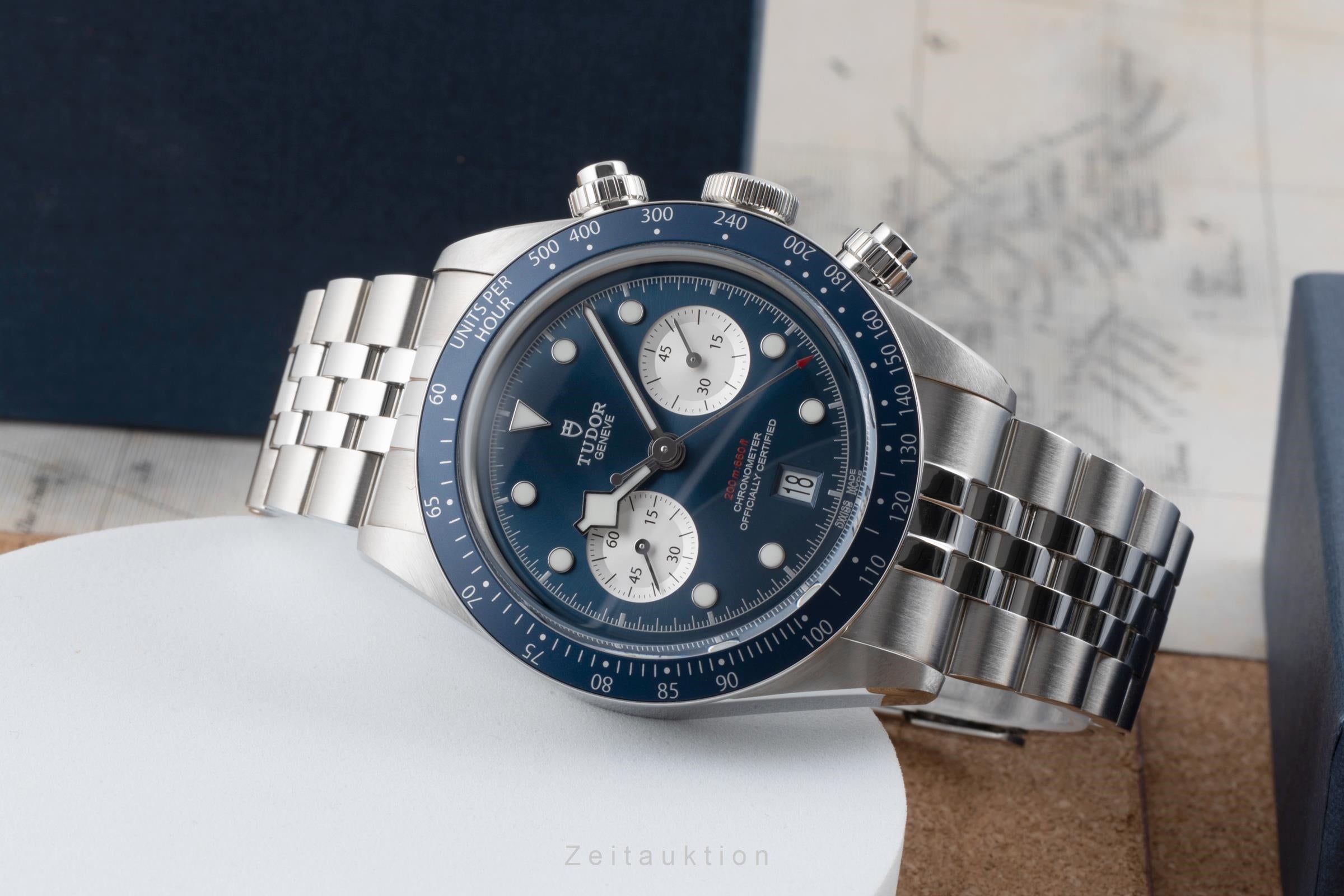 Tudor Black Bay chronographe acier automatique montre pour hommes 79360B-0002  [2506759]