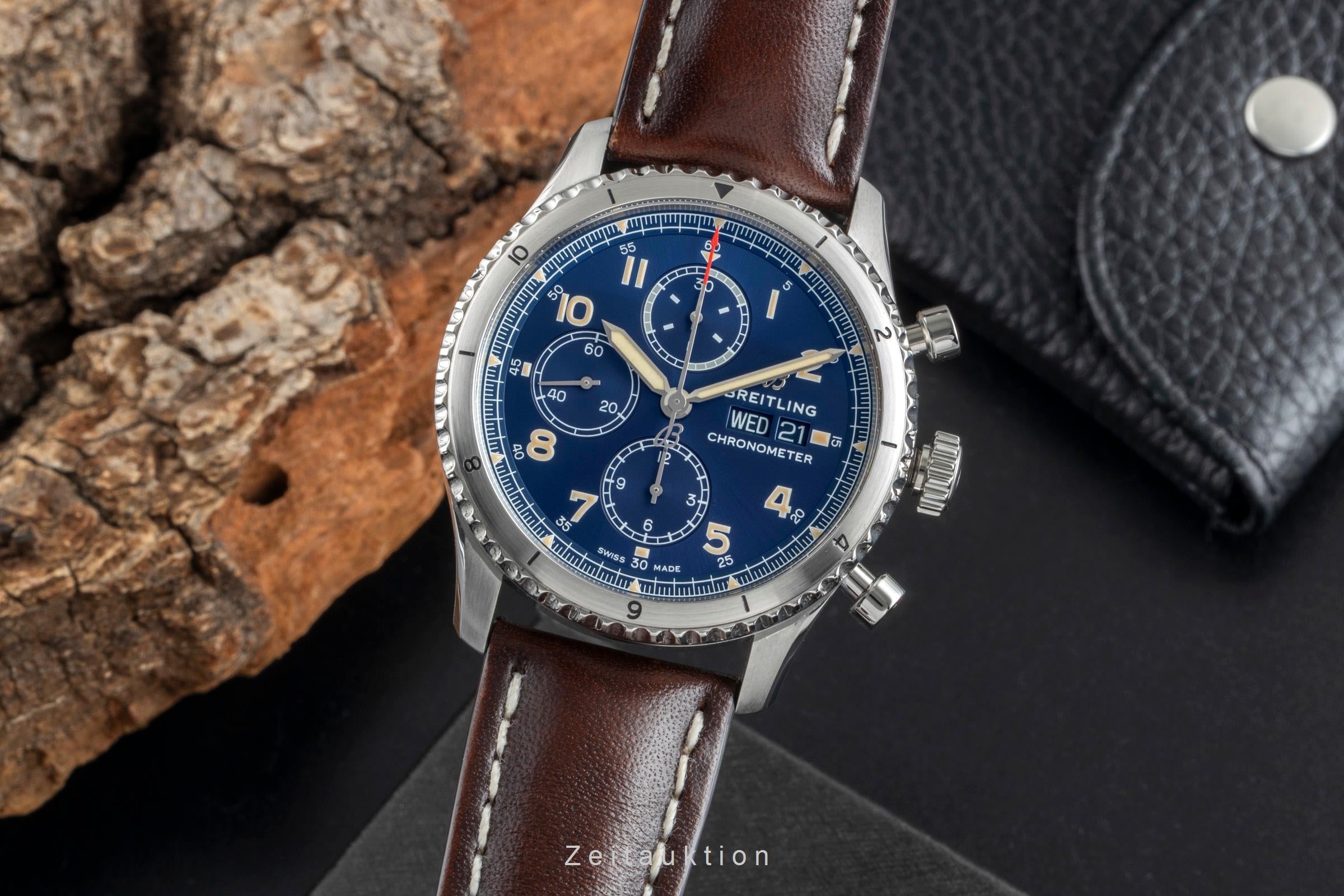 Breitling Aviator 8 chronograph steel automatic men's watch A13316101C1X2  [2506760]