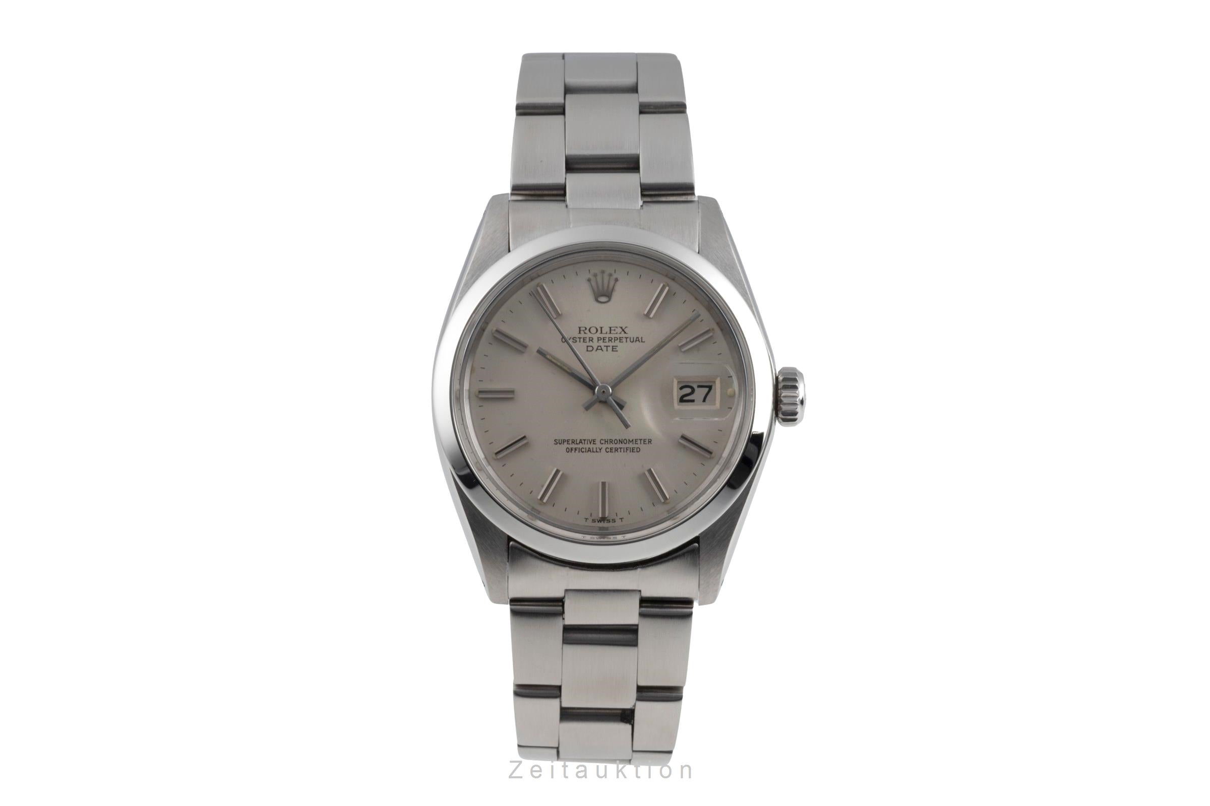 Rolex Date steel automatic men's watch 1500 Vintage  [2506765]
