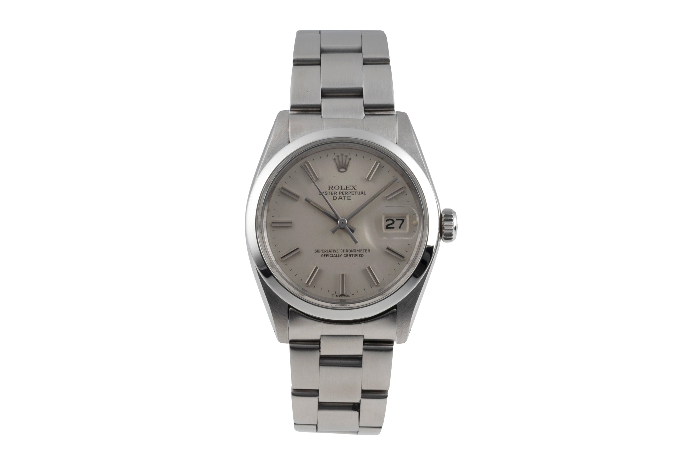 Rolex Date steel automatic men's watch 1500 Vintage  [2506765]