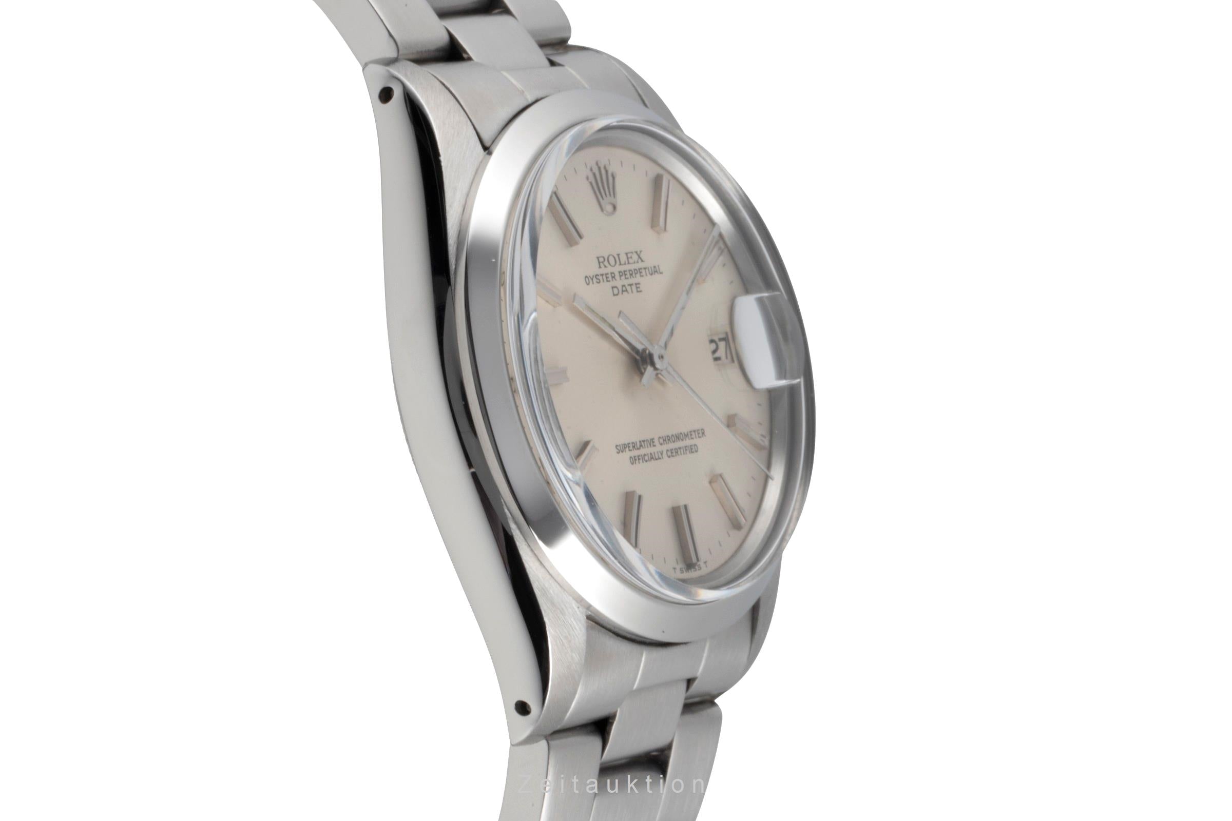 Rolex Date steel automatic men's watch 1500 Vintage  [2506765]