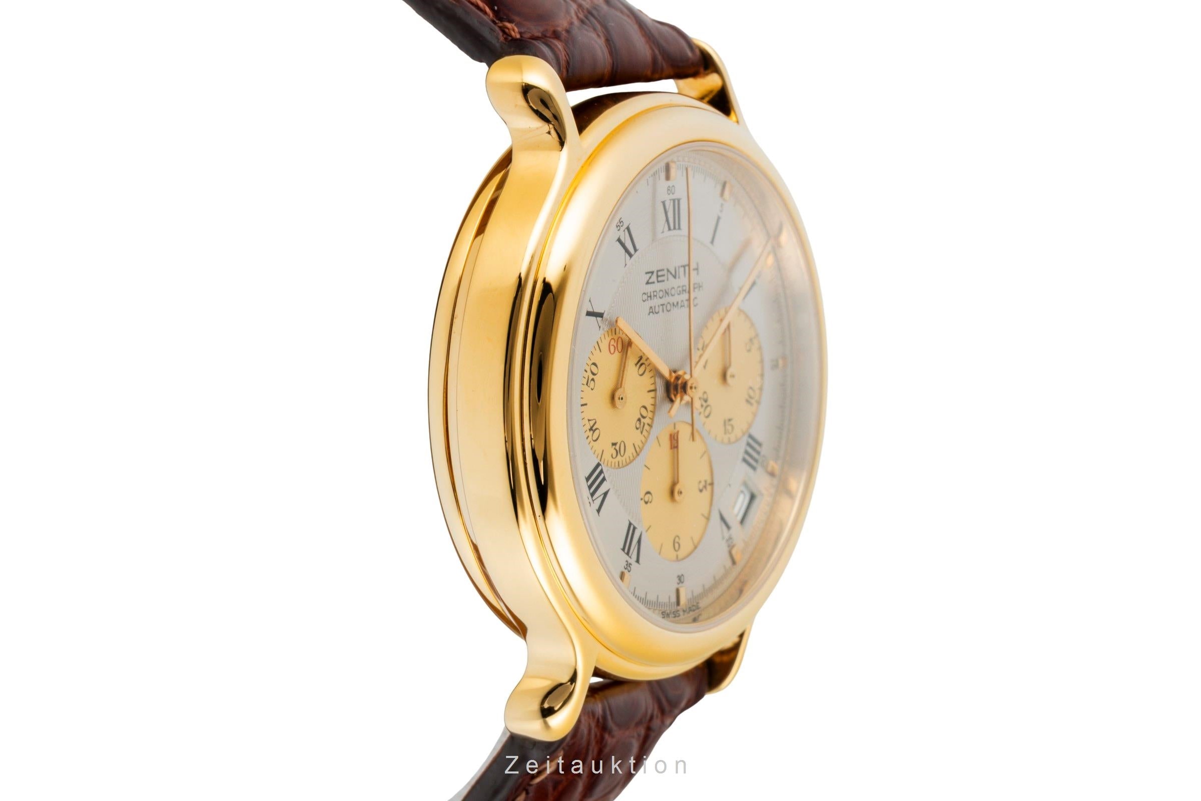 Zenith El Primero cronografo ottone dorato automatismo orologio da uomo 20.0020.435  [2506766]
