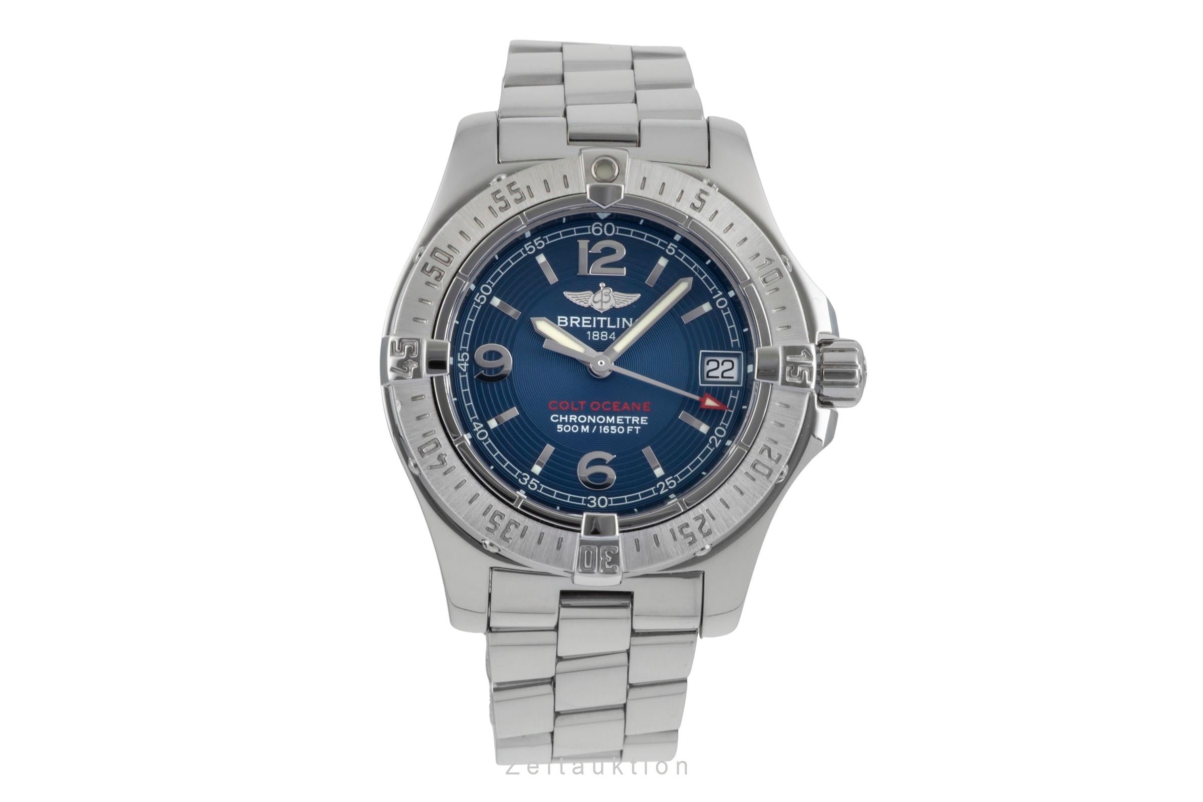 Breitling Colt Oceane acier quartz montre pour femmes A77380  [2506767]
