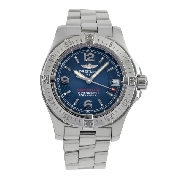 Breitling Colt Oceane acier quartz montre pour femmes A77380  [2506767]