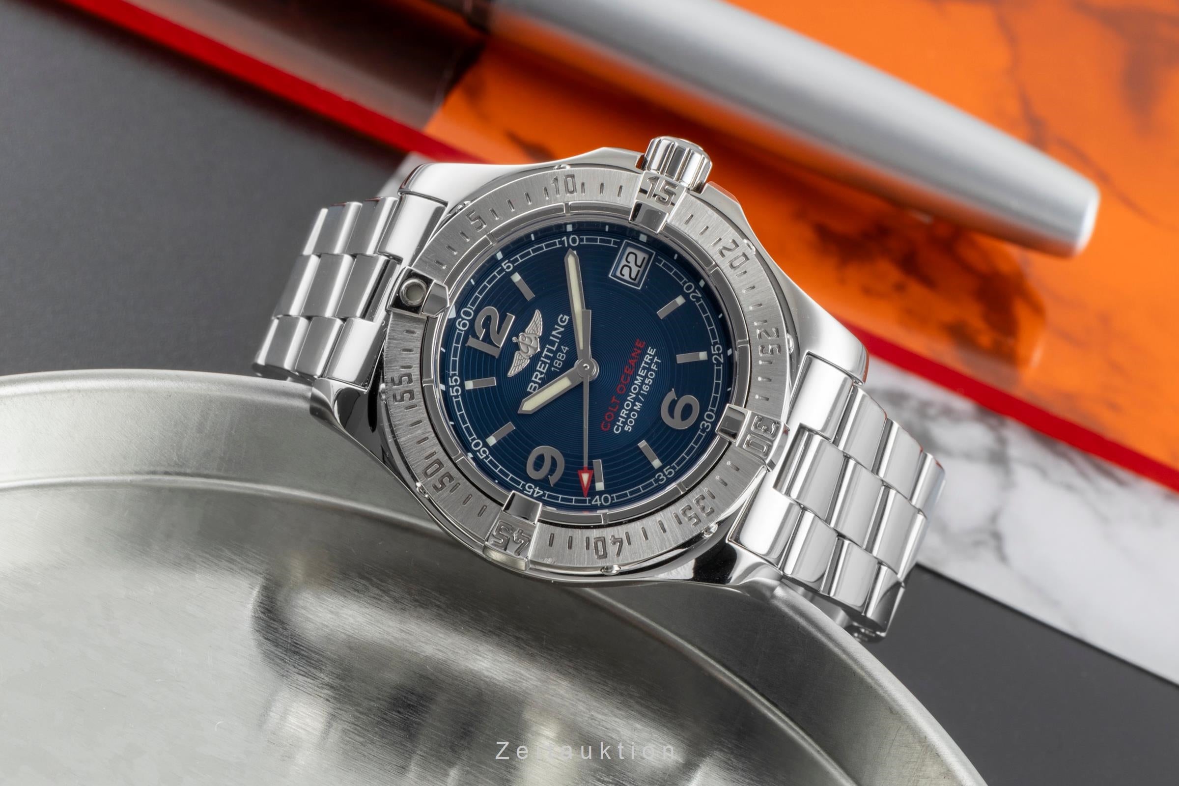 Breitling Colt Oceane acier quartz montre pour femmes A77380  [2506767]