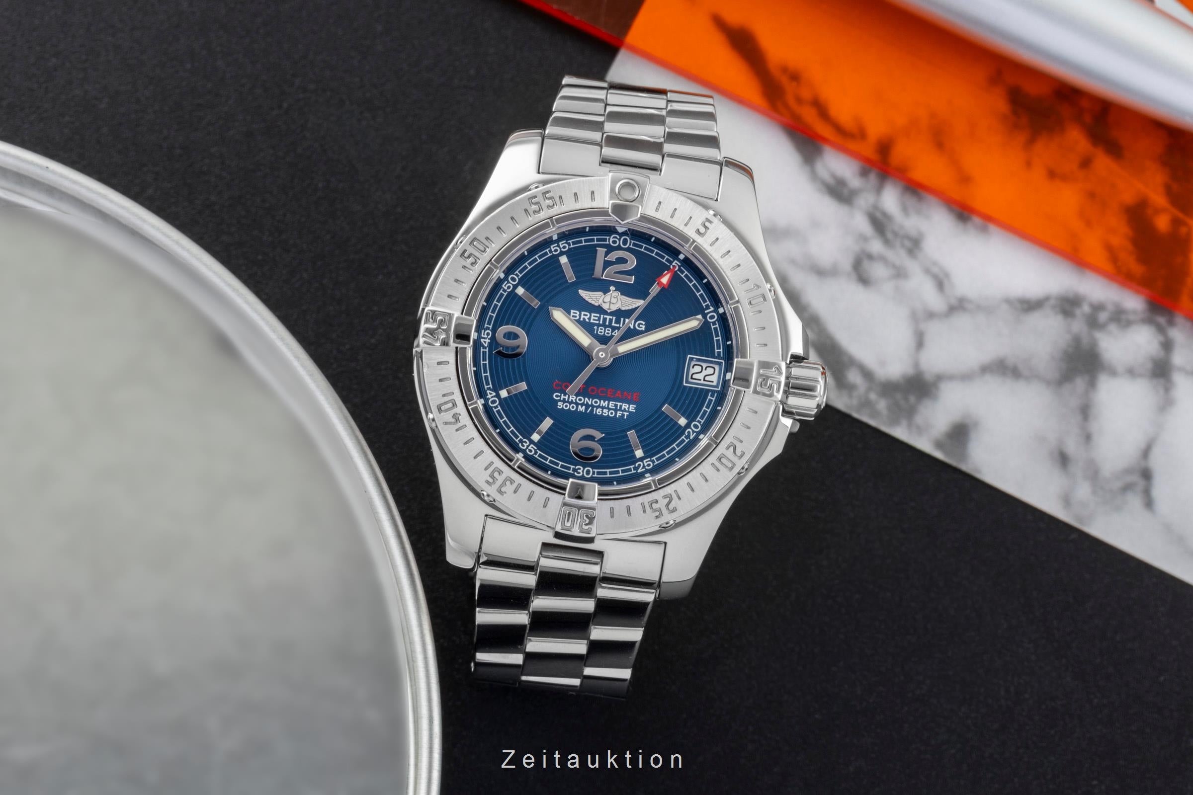 Breitling Colt Oceane acier quartz montre pour femmes A77380  [2506767]