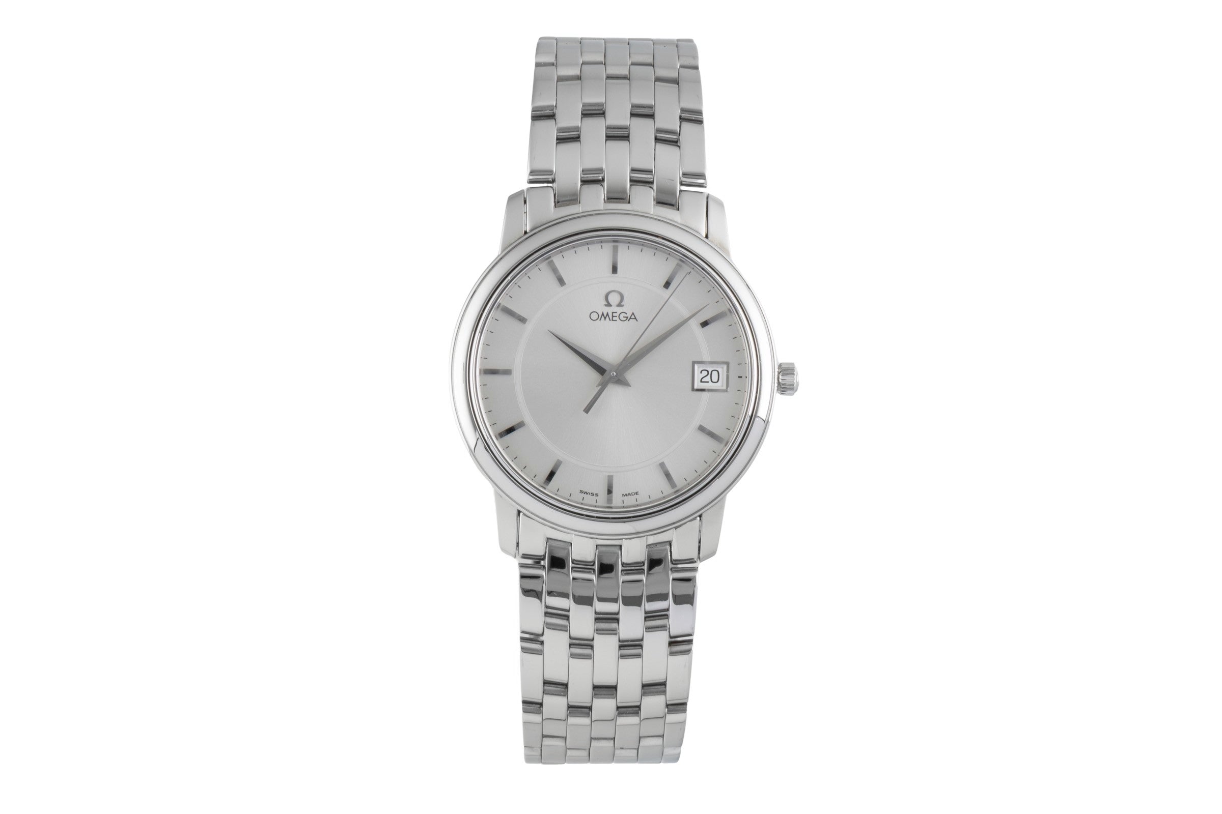 Omega De Ville acero cuarzo reloj para caballeros 4510.31.00 LP: 3200EUR  [2506768]