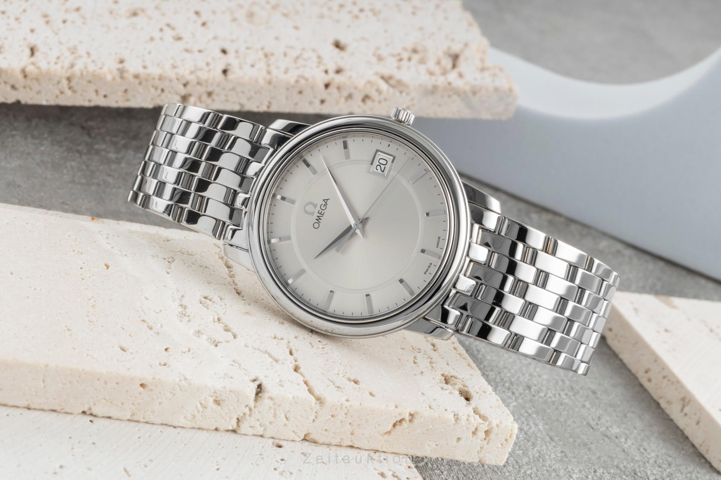 Omega De Ville Prestige Edelstahl Quarz Herrenuhr Ref. 4510.31.00 [2506768]