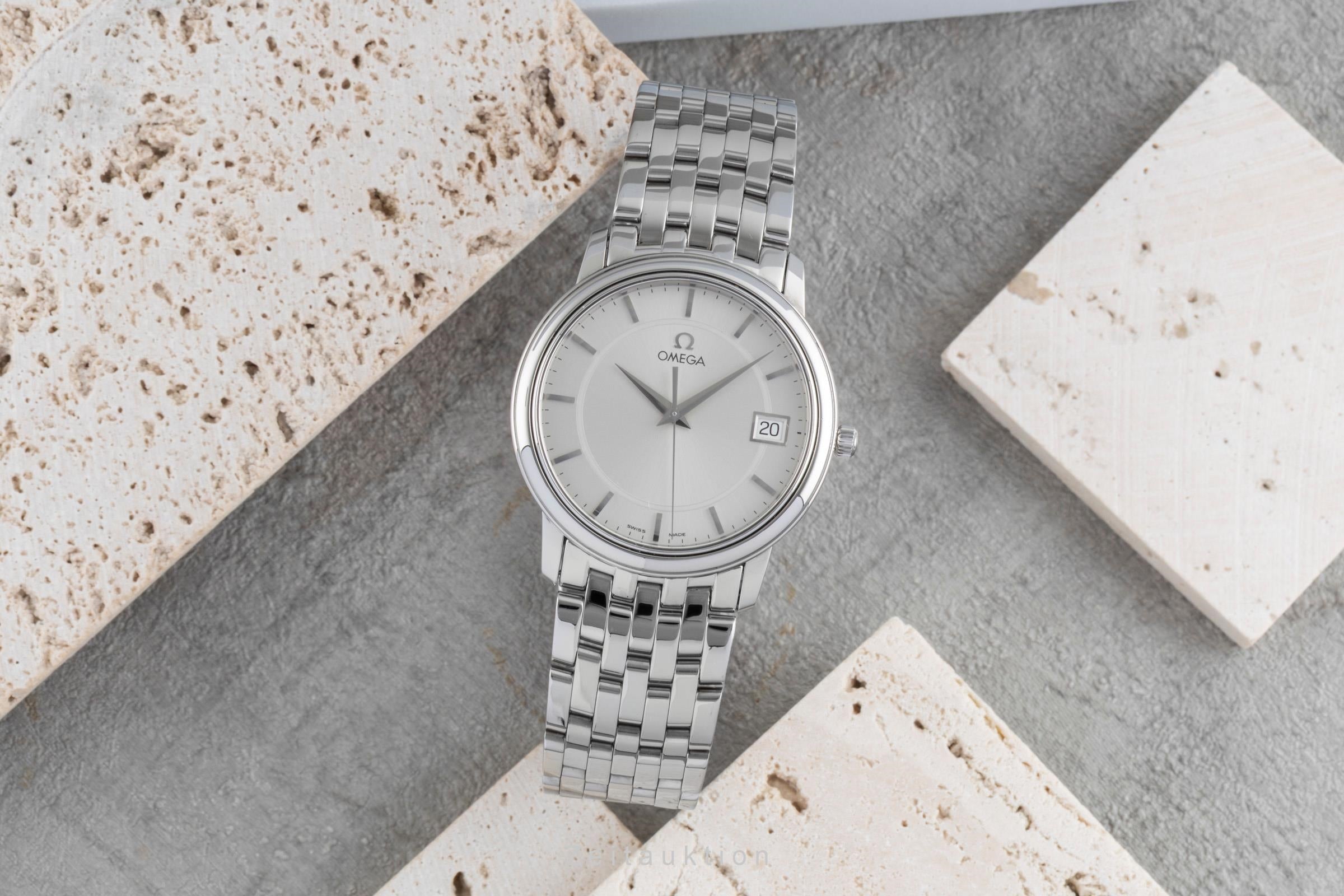 Omega De Ville Prestige Edelstahl Quarz Herrenuhr Ref. 4510.31.00 [2506768]