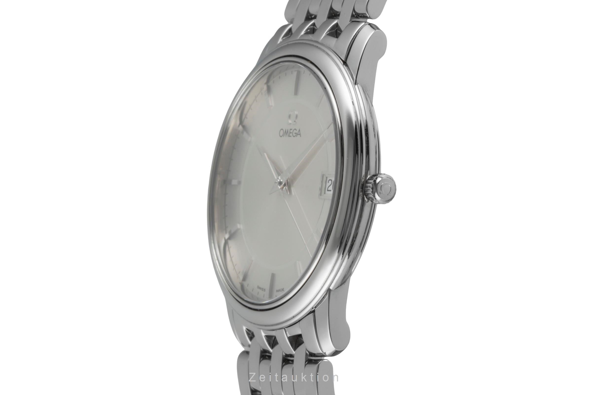 Omega De Ville Prestige Edelstahl Quarz Herrenuhr Ref. 4510.31.00 [2506768]