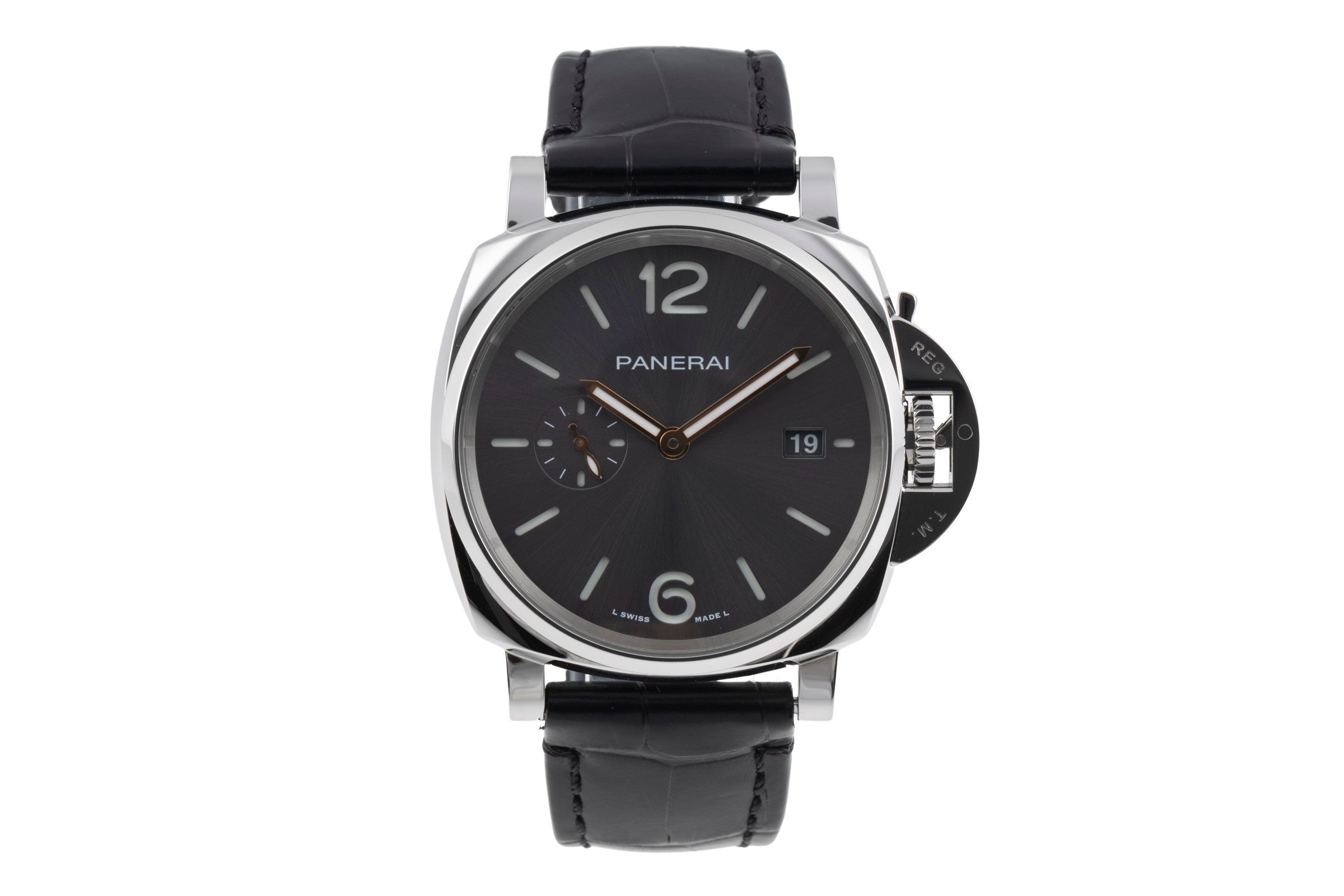 Panerai Luminor  acier automatique montre pour hommes PAM01250 LP: 7400EUR  [2506769]