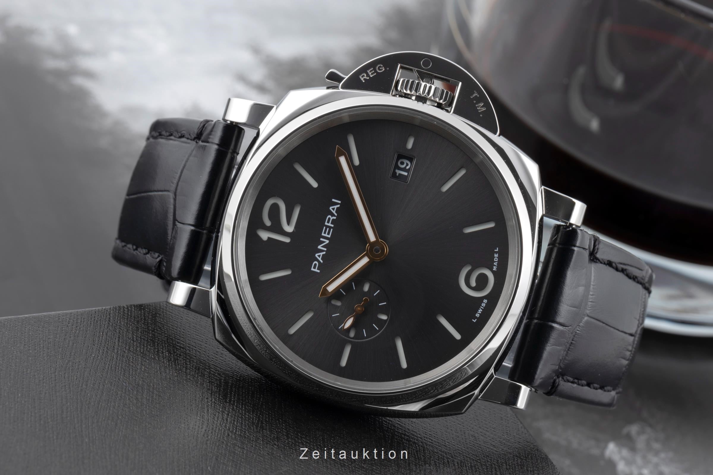 Panerai Luminor  acier automatique montre pour hommes PAM01250 LP: 7400EUR  [2506769]