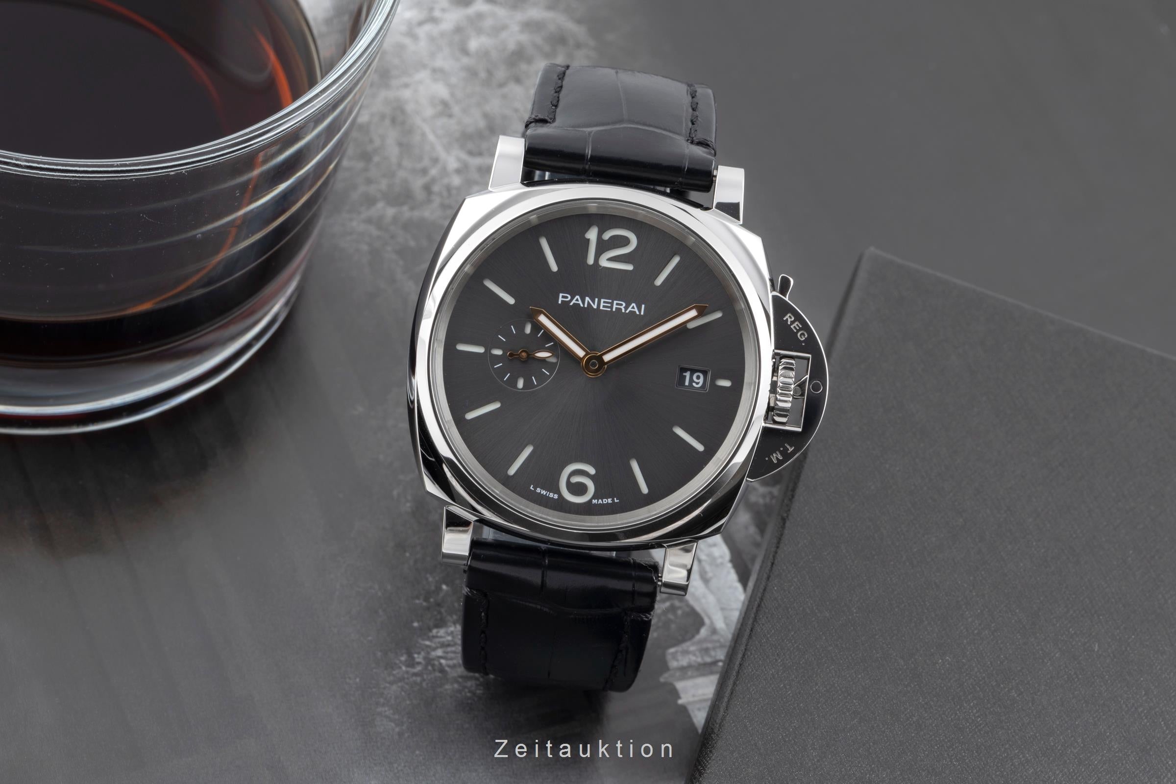 Panerai Luminor  acier automatique montre pour hommes PAM01250 LP: 7400EUR  [2506769]