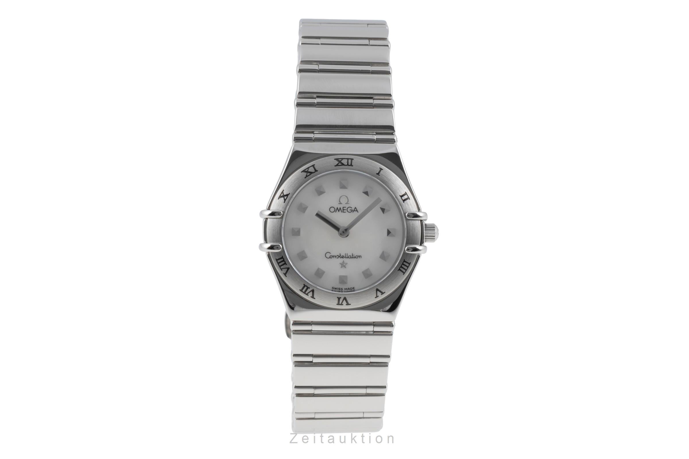 Omega Constellation acier quartz montre pour femmes 1571.71.00 LP: 3200EUR  [2506771]