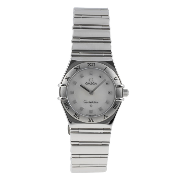 Omega Constellation acier quartz montre pour femmes 1571.71.00 LP: 3200EUR  [2506771]
