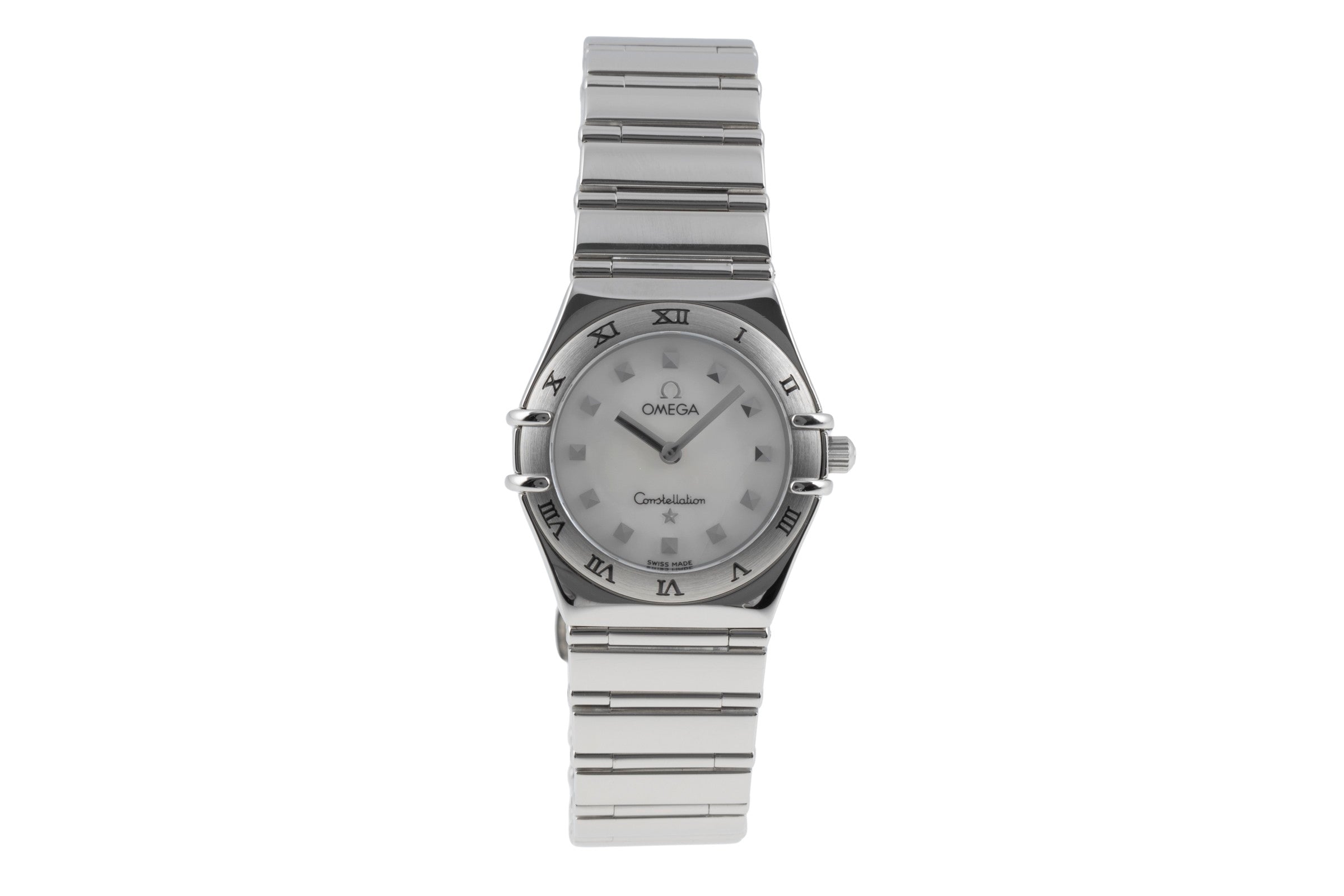 Omega Constellation acier quartz montre pour femmes 1571.71.00 LP: 3200EUR  [2506771]