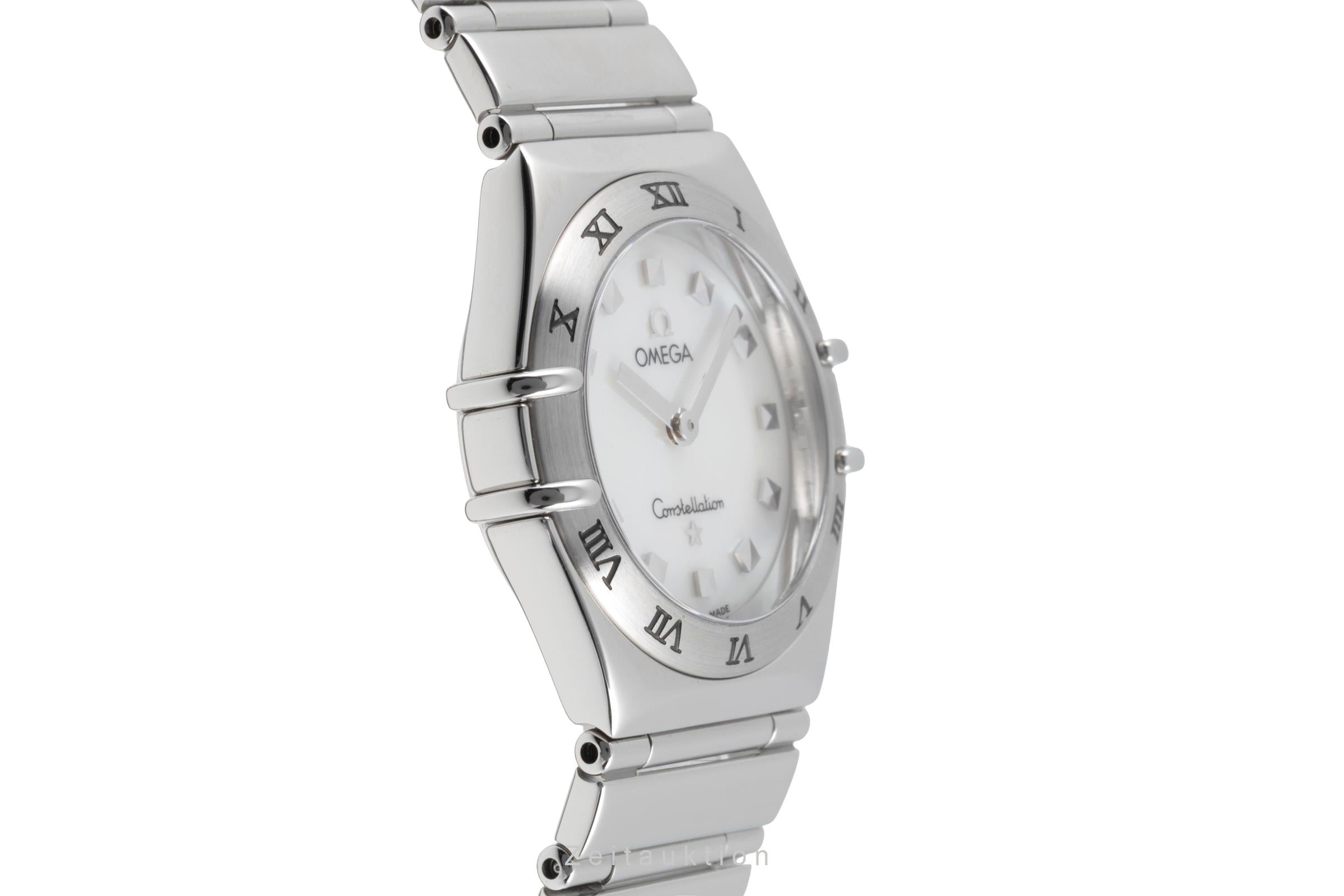 Omega Constellation acier quartz montre pour femmes 1571.71.00 LP: 3200EUR  [2506771]