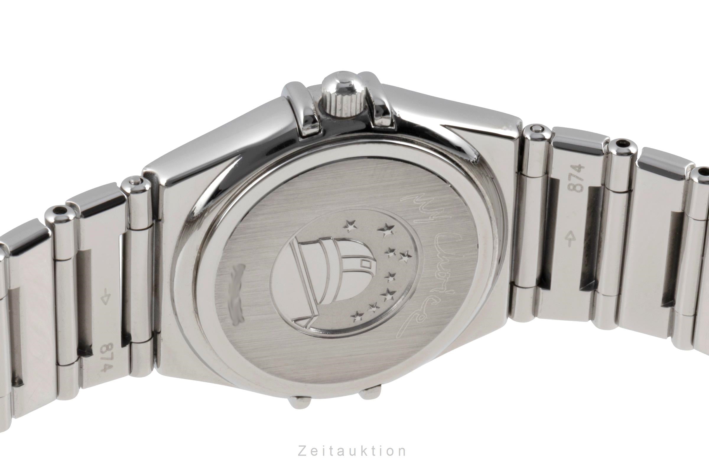 Omega Constellation acier quartz montre pour femmes 1571.71.00 LP: 3200EUR  [2506771]
