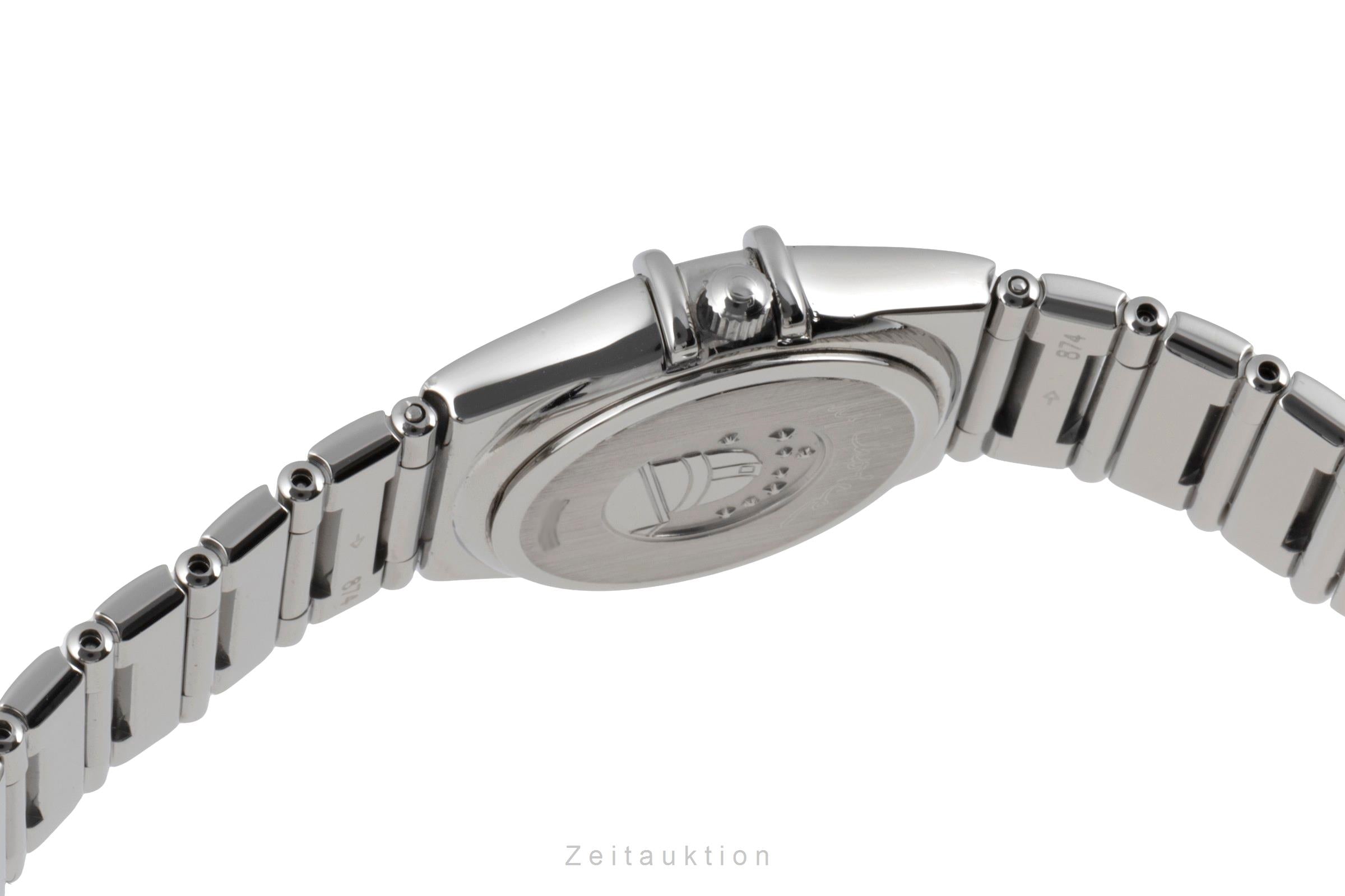 Omega Constellation acier quartz montre pour femmes 1571.71.00 LP: 3200EUR  [2506771]