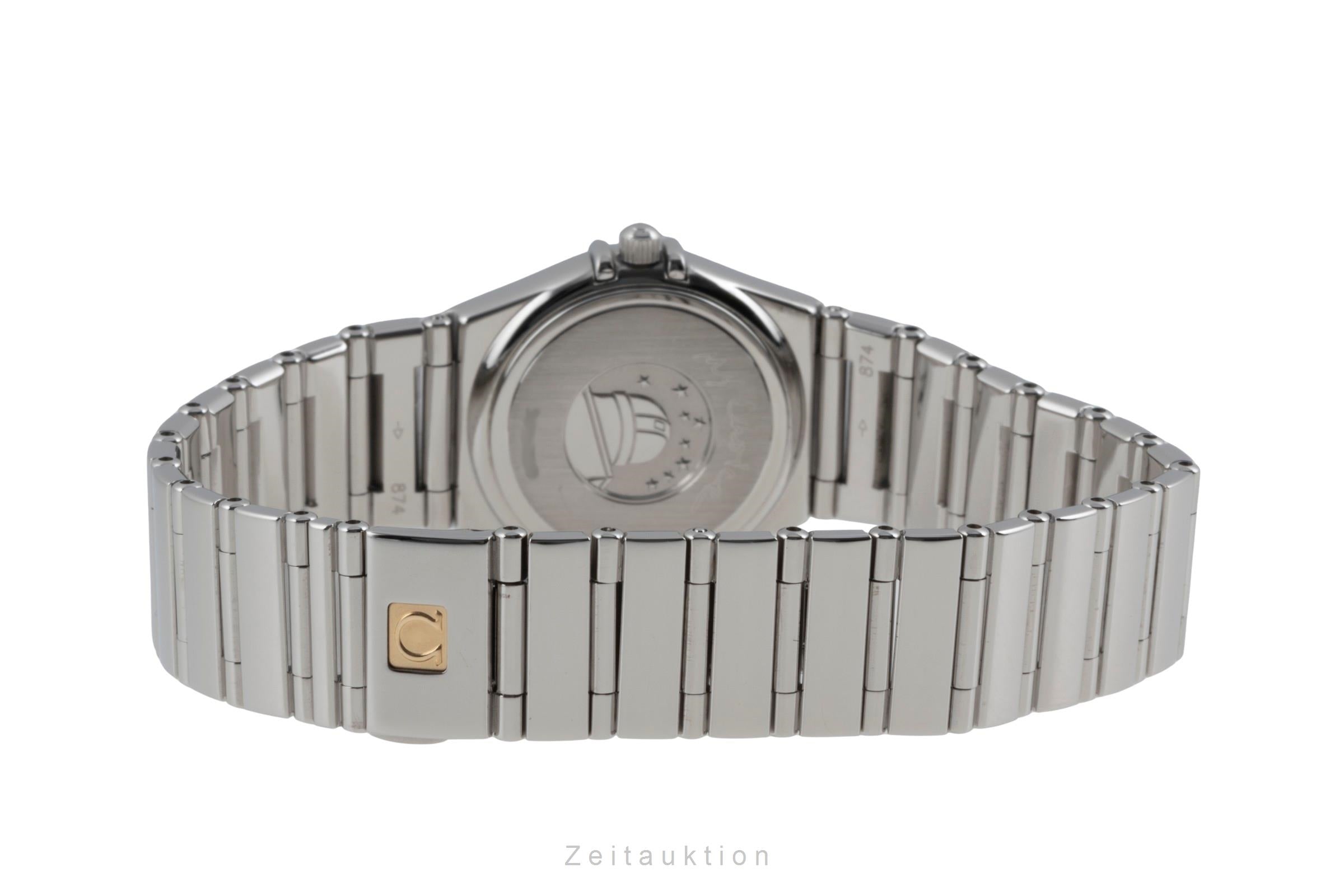 Omega Constellation acier quartz montre pour femmes 1571.71.00 LP: 3200EUR  [2506771]