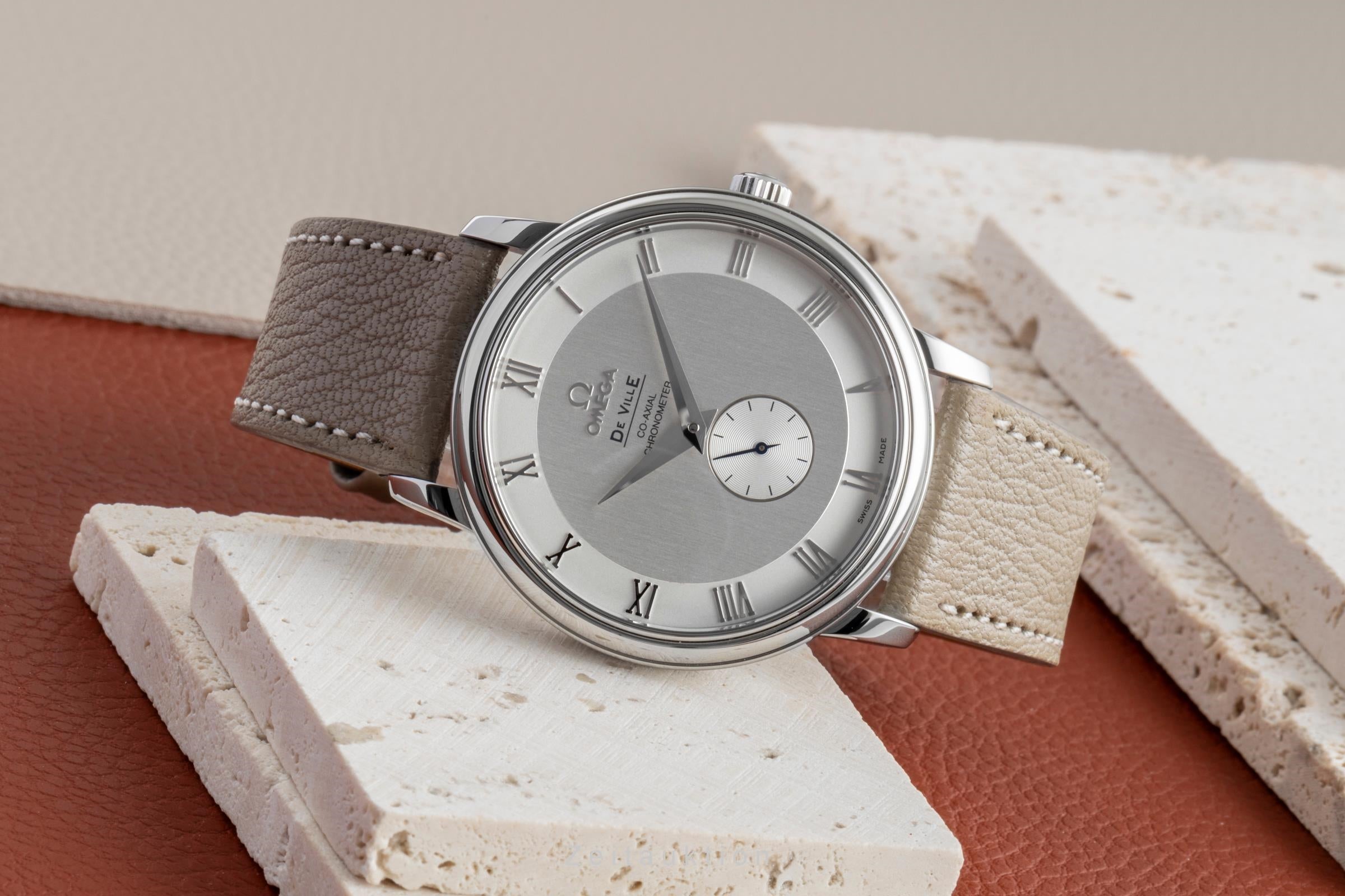 Omega De Ville Edelstahl Ca-Axial Automatik Herrenuhr Ref. 4813.30.01 Box [2506773]