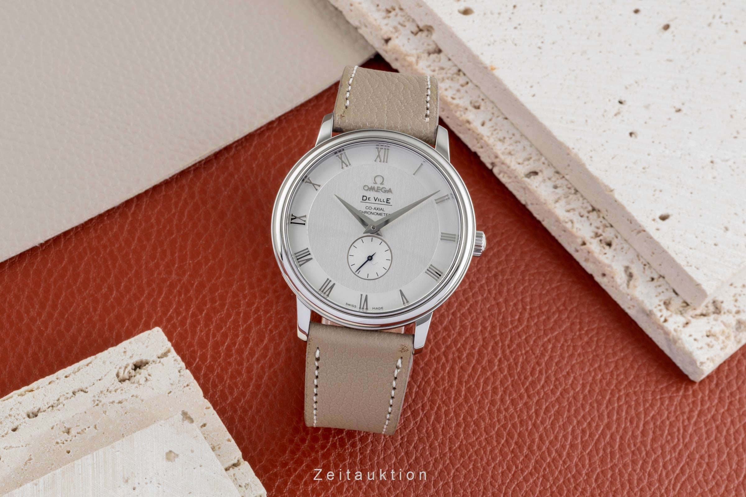 Omega De Ville Edelstahl Ca-Axial Automatik Herrenuhr Ref. 4813.30.01 Box [2506773]