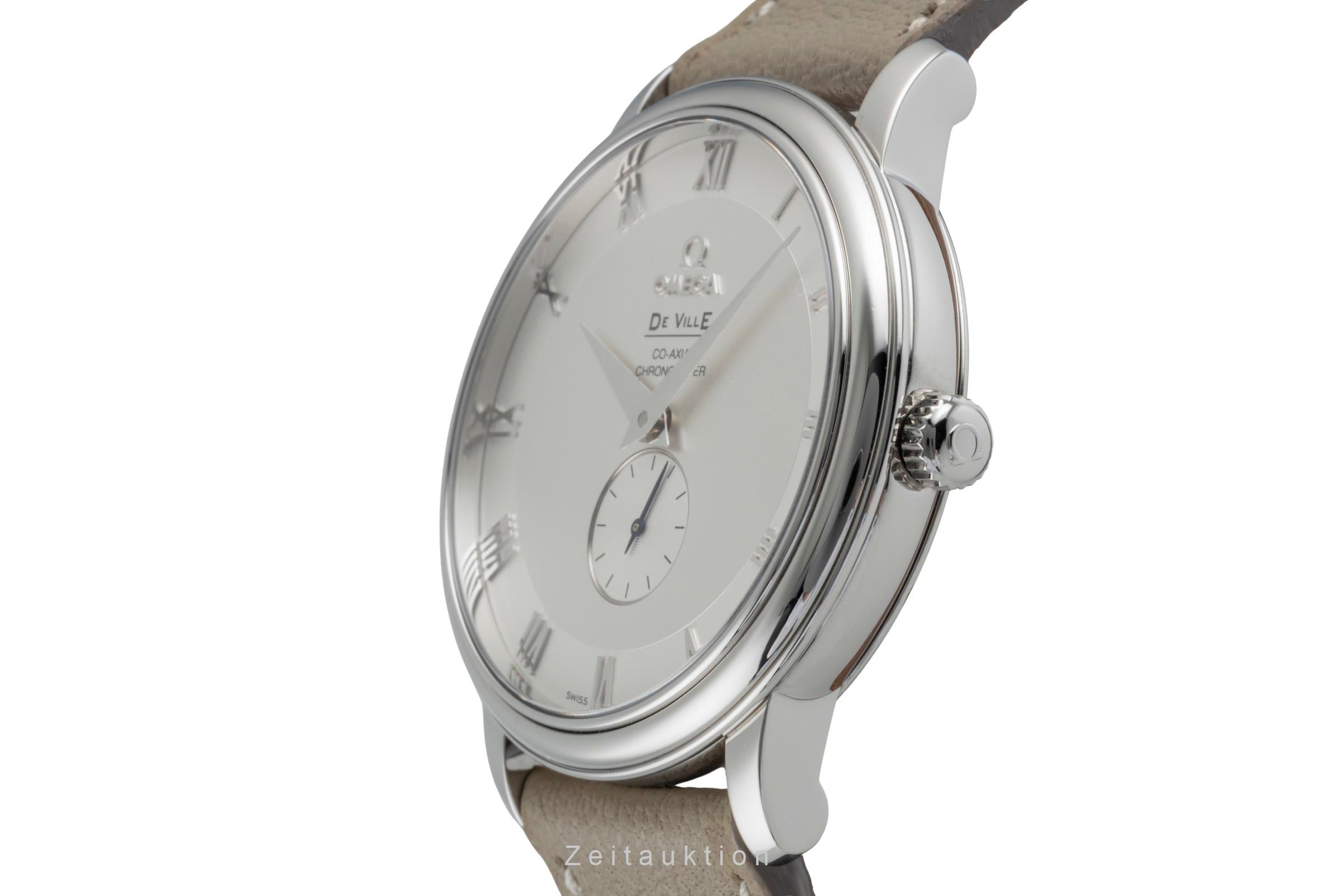 Omega De Ville Edelstahl Ca-Axial Automatik Herrenuhr Ref. 4813.30.01 Box [2506773]
