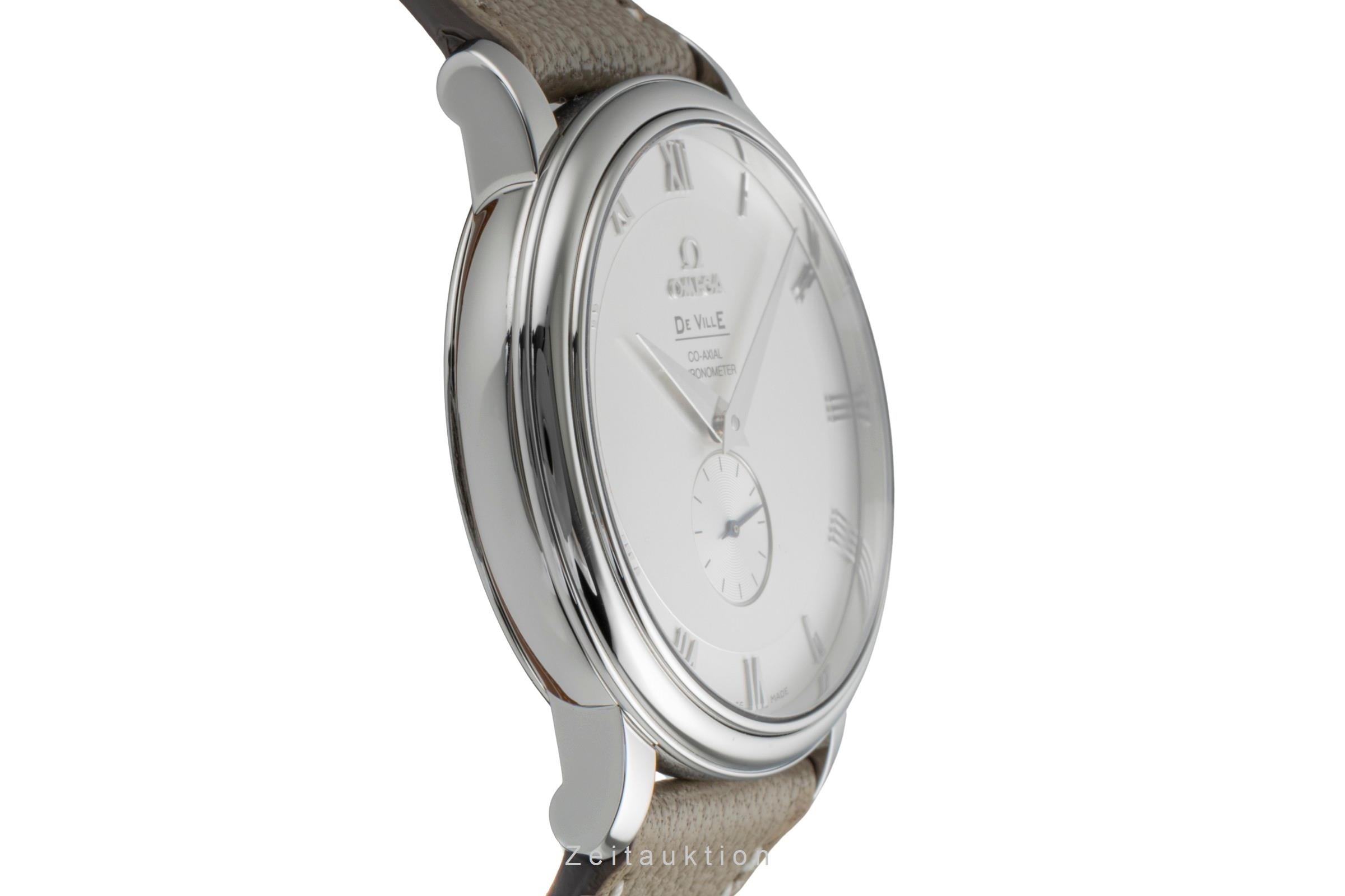 Omega De Ville Edelstahl Ca-Axial Automatik Herrenuhr Ref. 4813.30.01 Box [2506773]