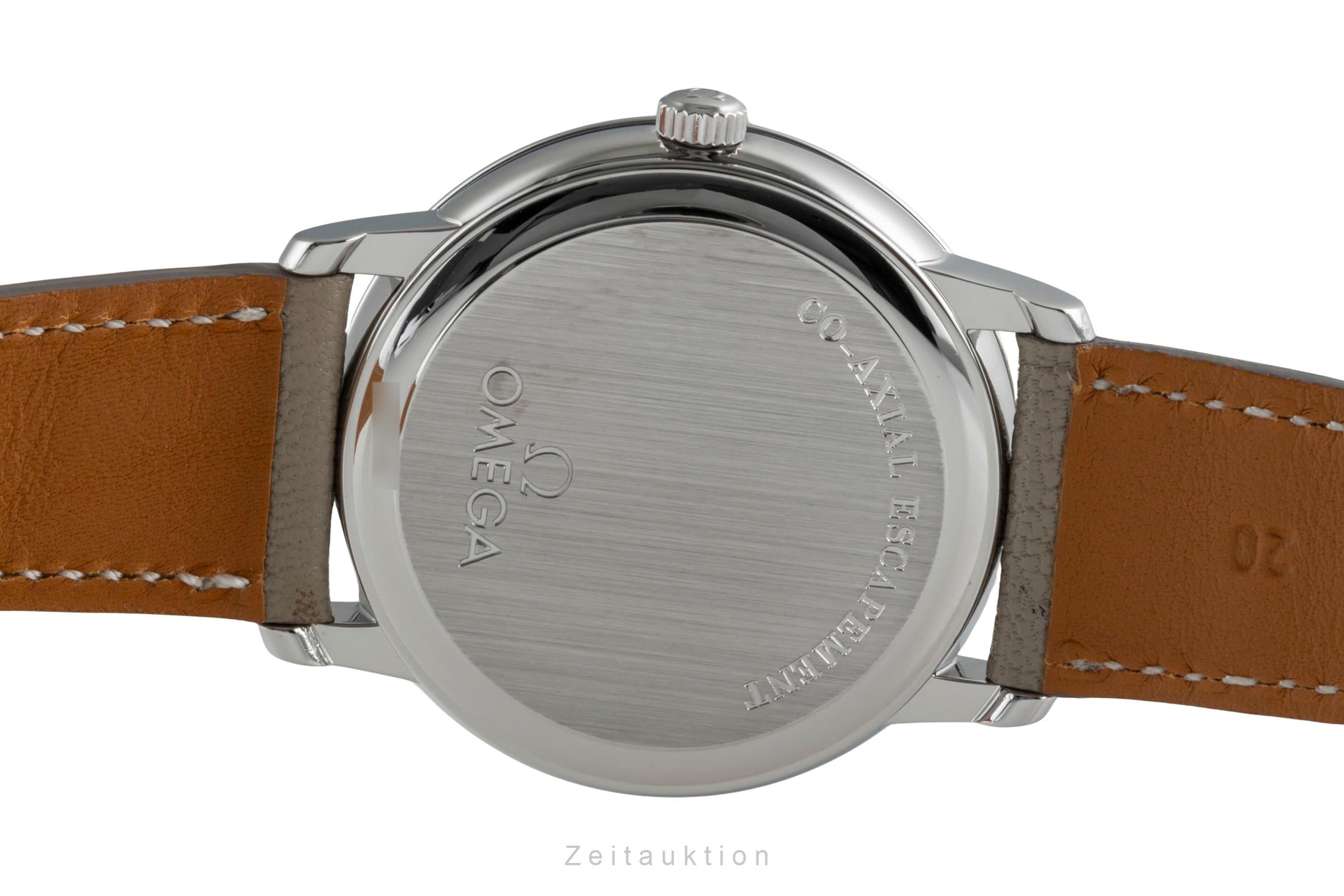 Omega De Ville Edelstahl Ca-Axial Automatik Herrenuhr Ref. 4813.30.01 Box [2506773]