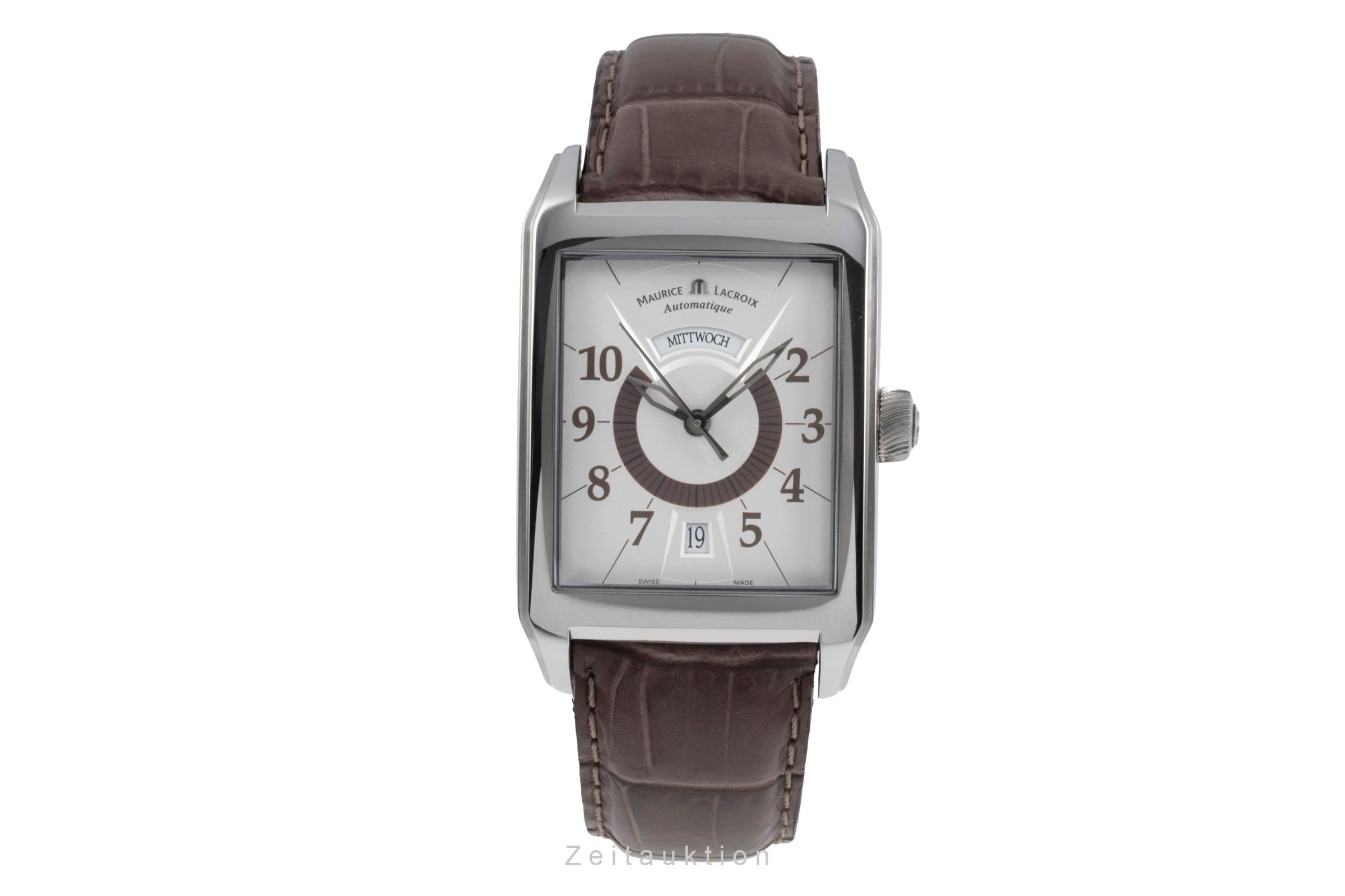 Maurice Lacroix Pontos acier automatique montre pour hommes PT6177-SS001-12G	 Limited  [2506774]