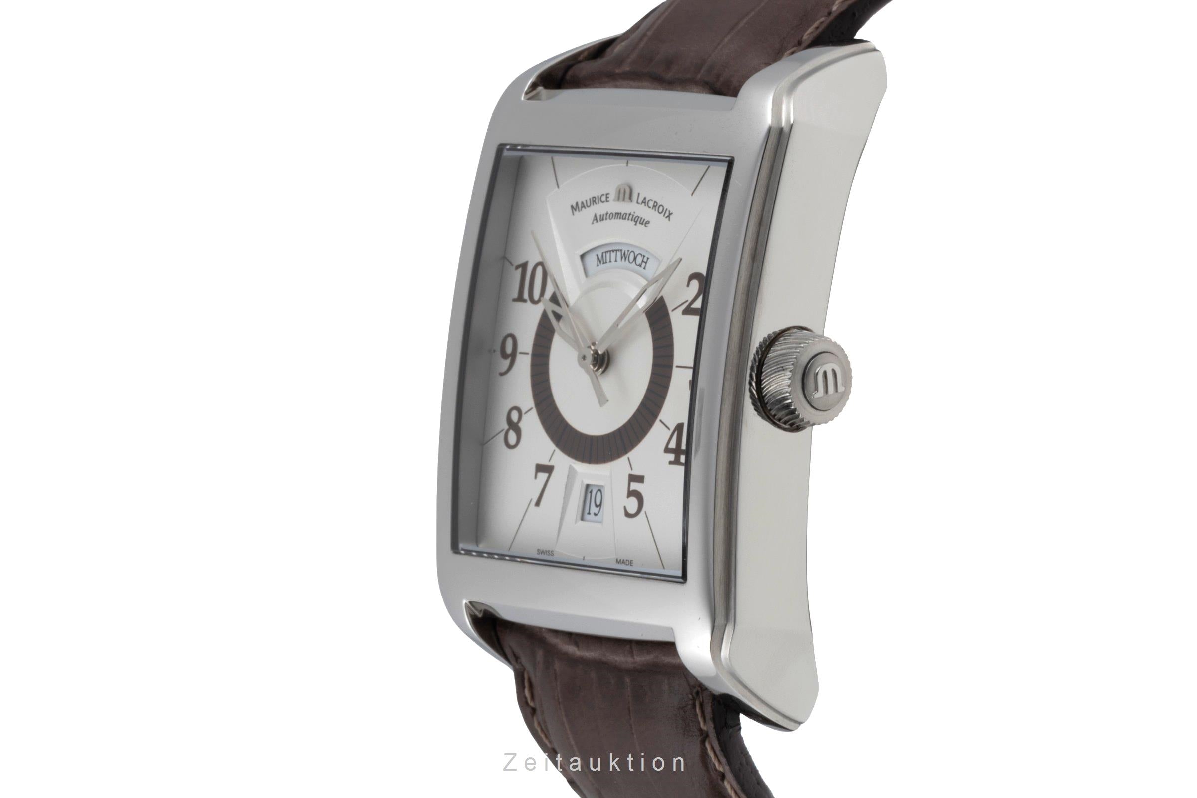 Maurice Lacroix Pontos acier automatique montre pour hommes PT6177-SS001-12G	 Limited  [2506774]