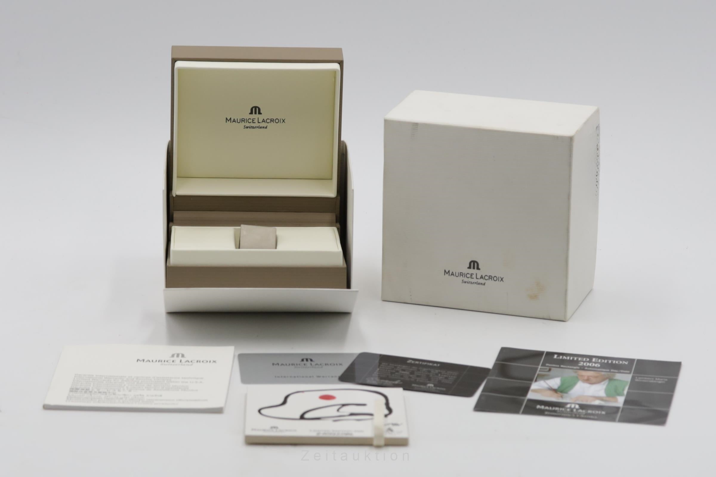 Maurice Lacroix Pontos acier automatique montre pour hommes PT6177-SS001-12G	 Limited  [2506774]