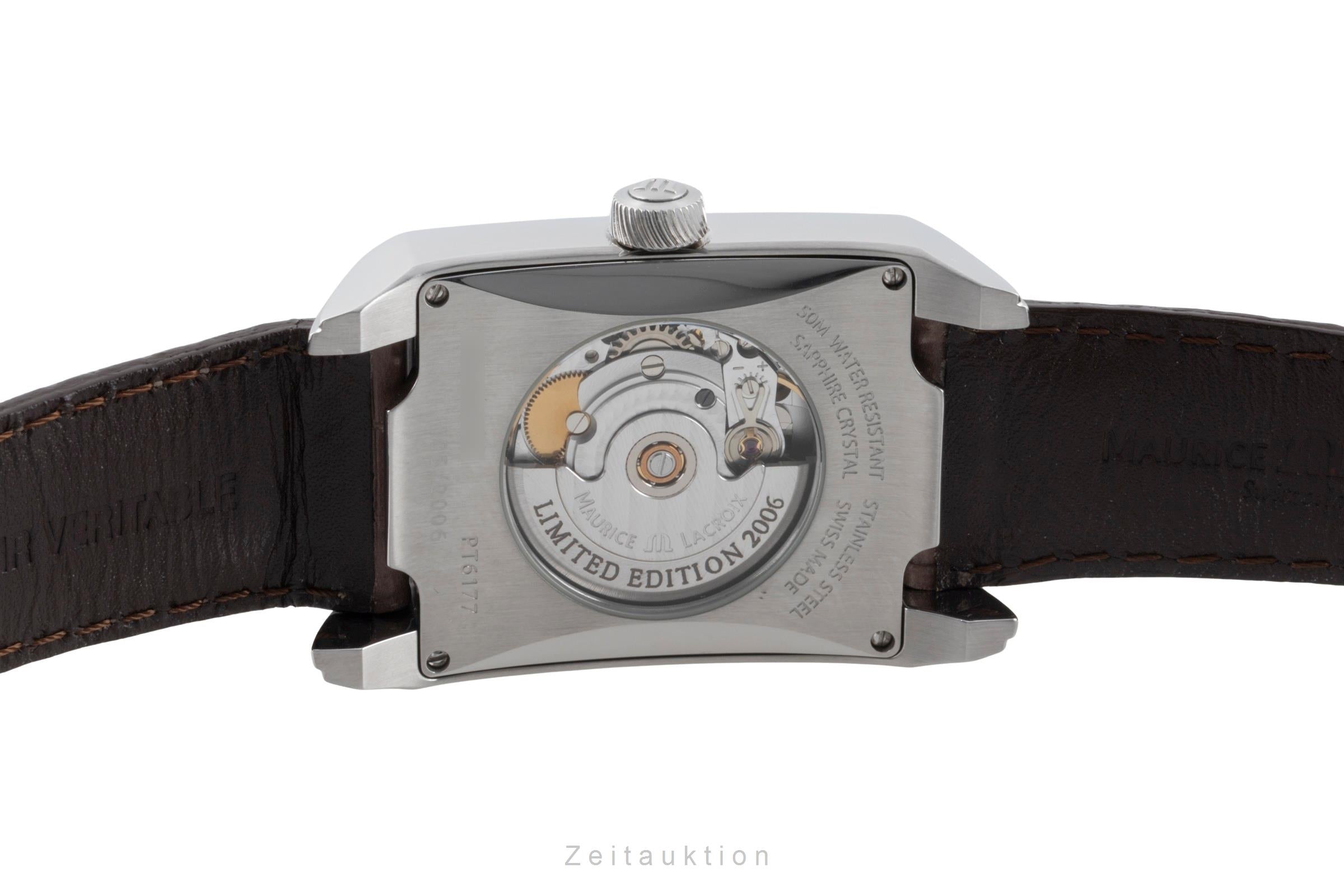 Maurice Lacroix Pontos acier automatique montre pour hommes PT6177-SS001-12G	 Limited  [2506774]